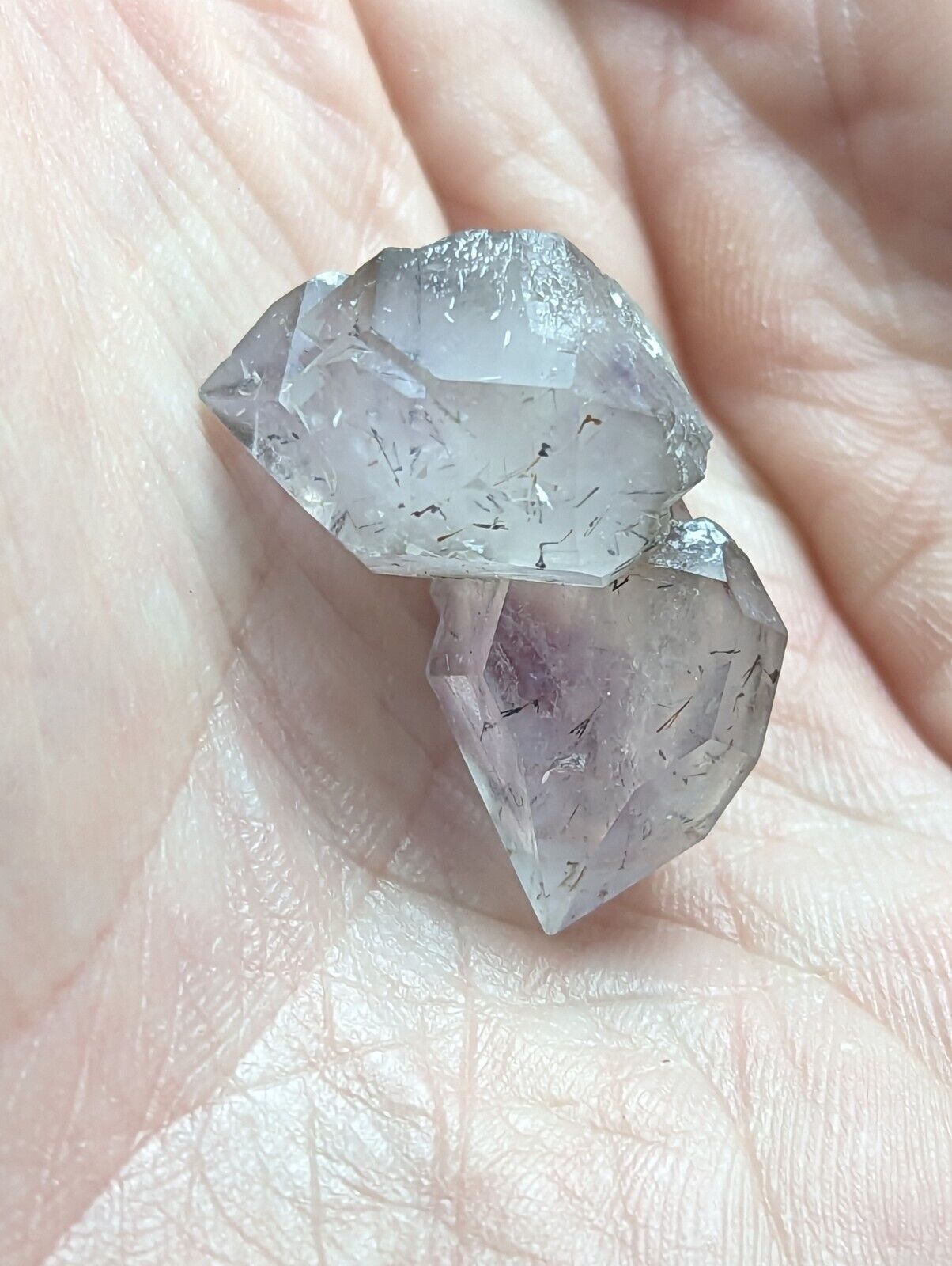 Amethyst w/ inclusions - Cabarrus County North Carolina USA Rare find - Collectibles:Rocks Fossils & Minerals:Crystals