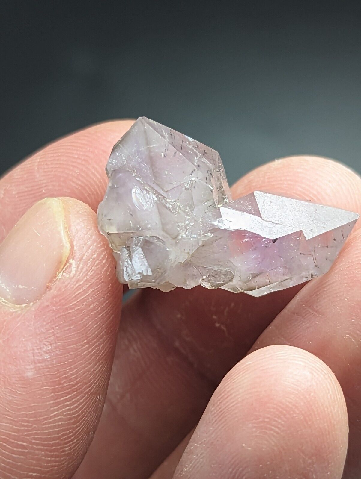Amethyst w/ inclusions - Cabarrus County North Carolina USA Rare find - Collectibles:Rocks Fossils & Minerals:Crystals