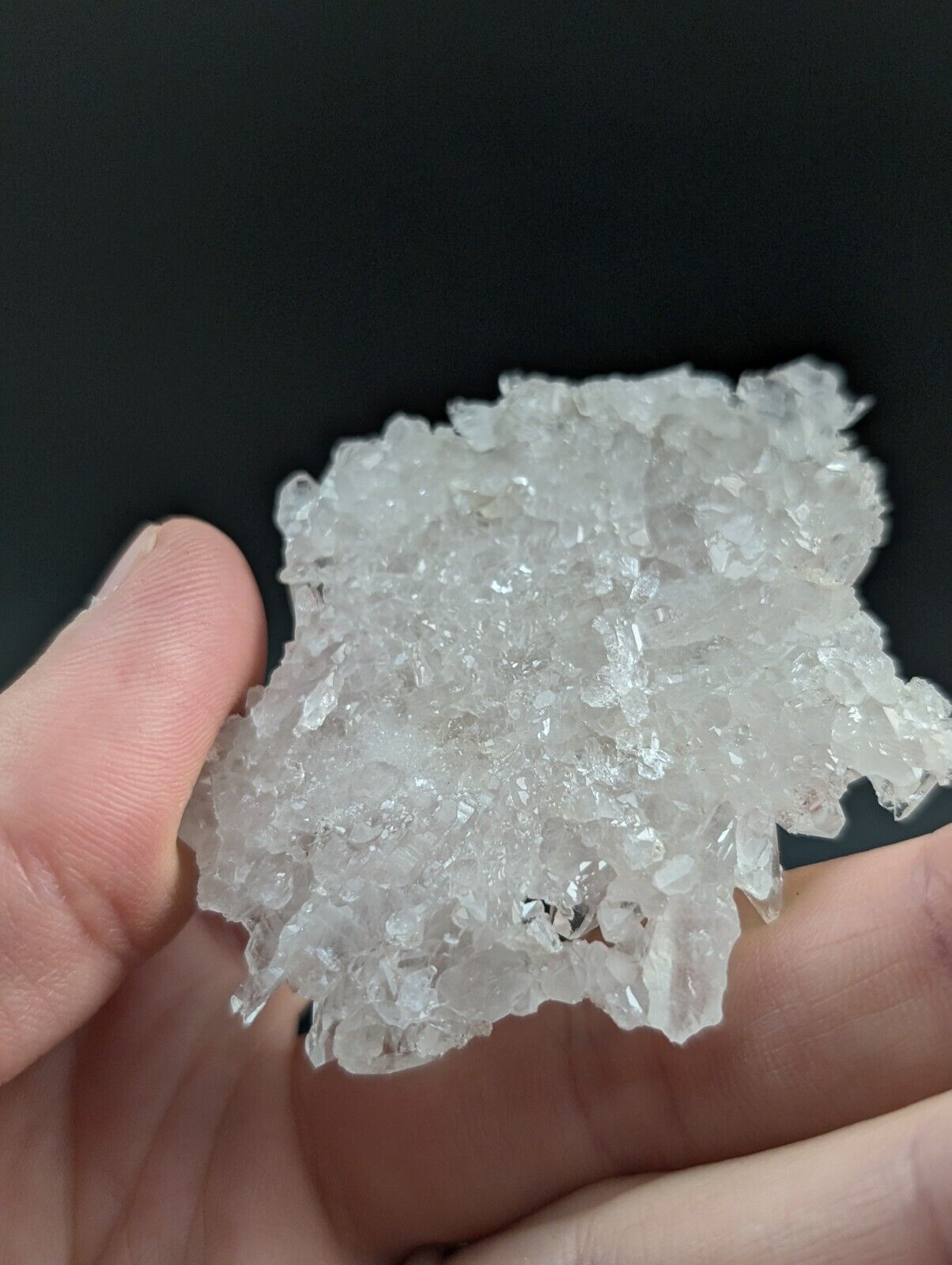 Arkansas Quartz Crystal Cluster - OOAK natural mineral specimen AR USA - Collectibles:Rocks Fossils & Minerals:Crystals