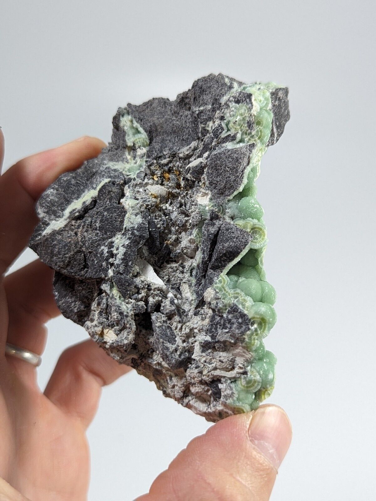 Awesome Green Wavellite - Fantastic Old Stock - Mauldin Mountain Arkansas ooak - Collectibles:Rocks Fossils &