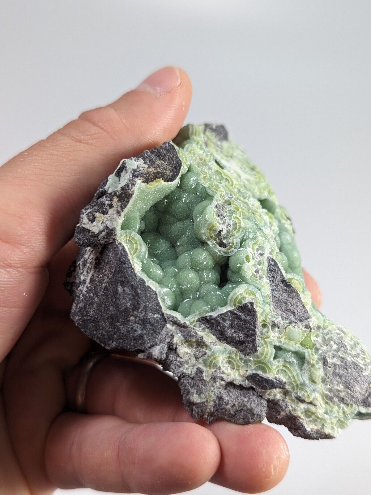 Awesome Green Wavellite - Fantastic Old Stock - Mauldin Mountain Arkansas ooak - Collectibles:Rocks Fossils &