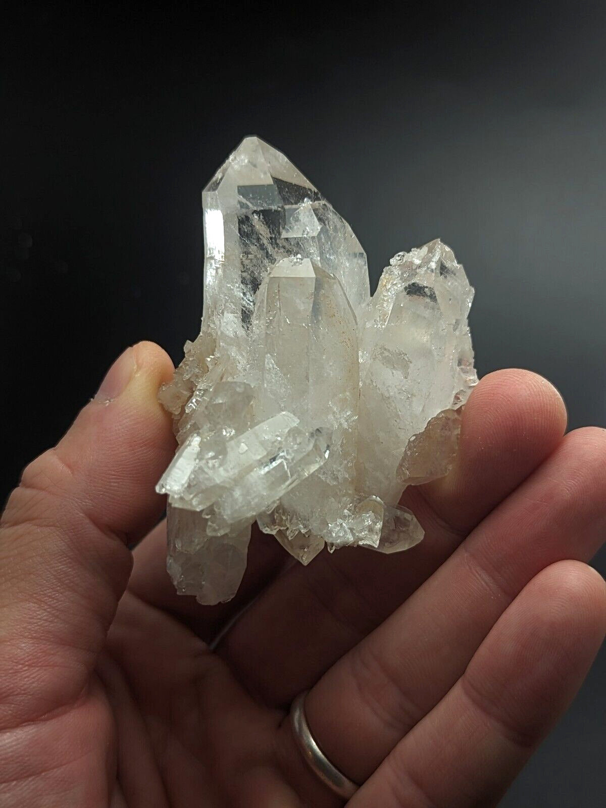 Beautiful Quartz Crystal Cluster Old Stock Garland County Arkansas ooak - Collectibles:Rocks Fossils &