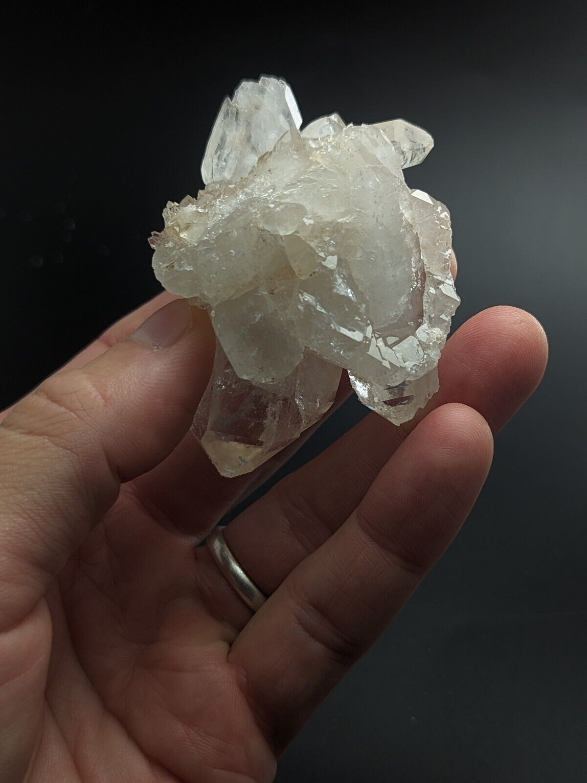 Beautiful Quartz Crystal Cluster Old Stock Garland County Arkansas ooak - Collectibles:Rocks Fossils &