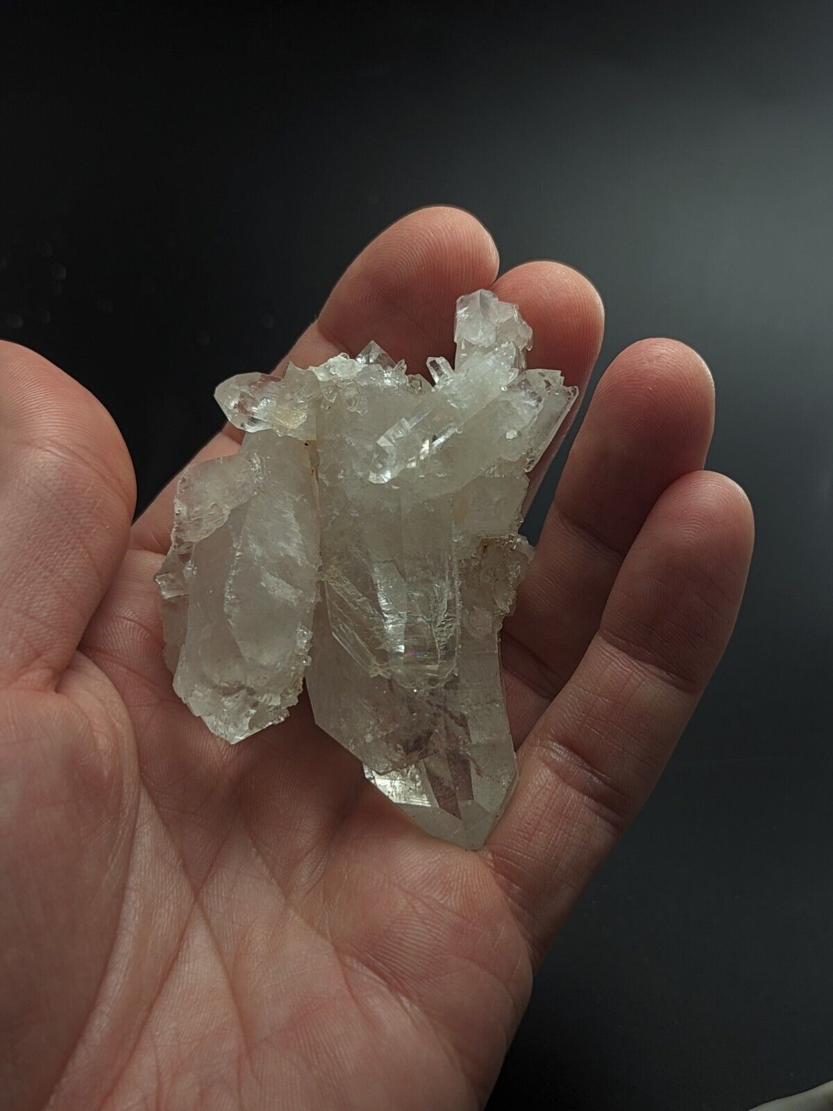 Beautiful Quartz Crystal Cluster Old Stock Garland County Arkansas ooak - Collectibles:Rocks Fossils &
