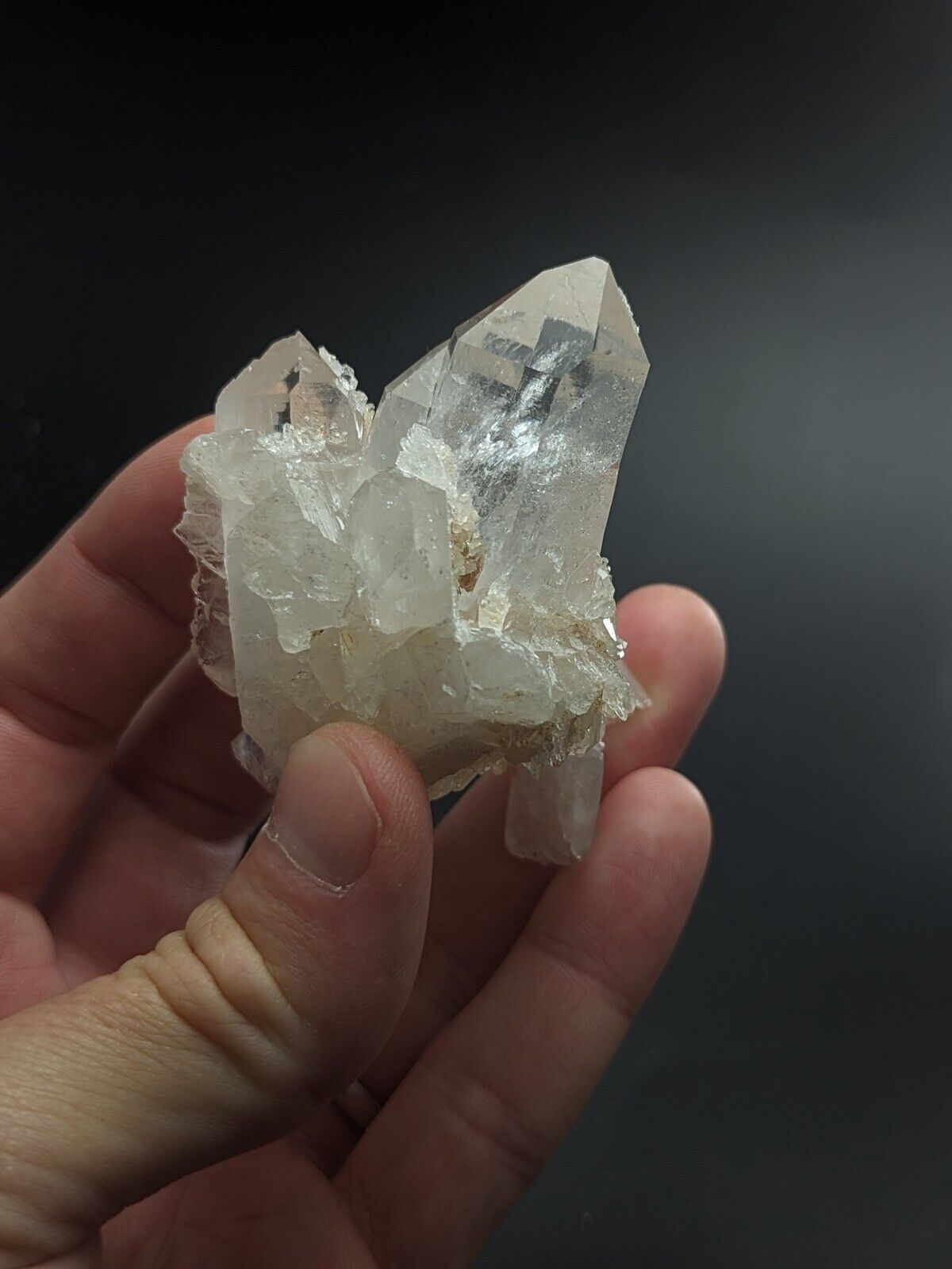 Beautiful Quartz Crystal Cluster Old Stock Garland County Arkansas ooak - Collectibles:Rocks Fossils &