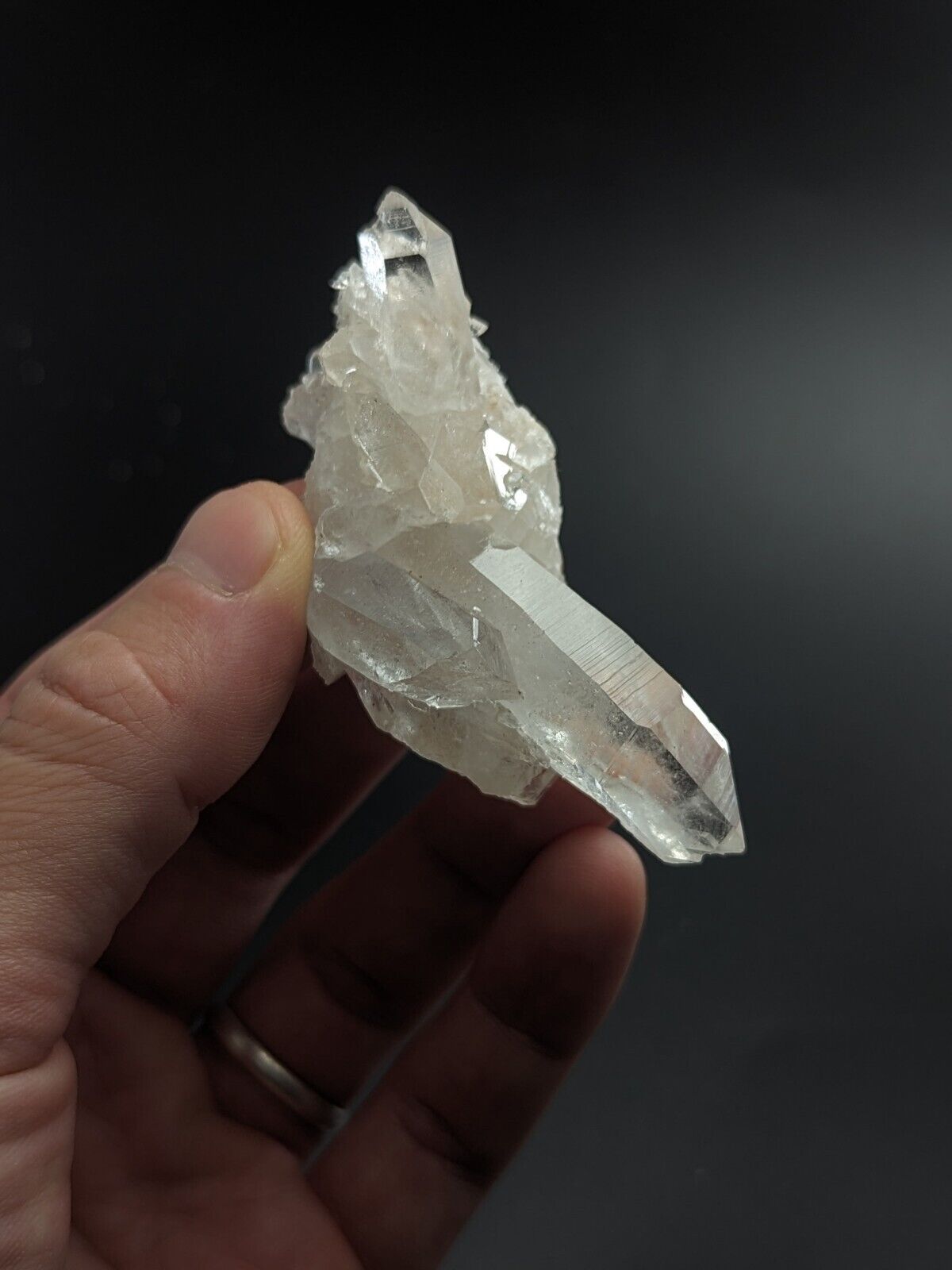 Beautiful Quartz Crystal Cluster Old Stock Garland County Arkansas ooak - Collectibles:Rocks Fossils &