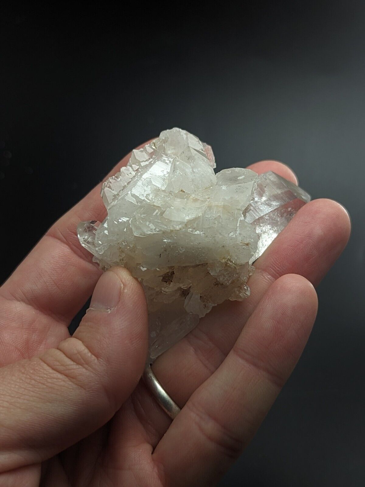 Beautiful Quartz Crystal Cluster Old Stock Garland County Arkansas ooak - Collectibles:Rocks Fossils &
