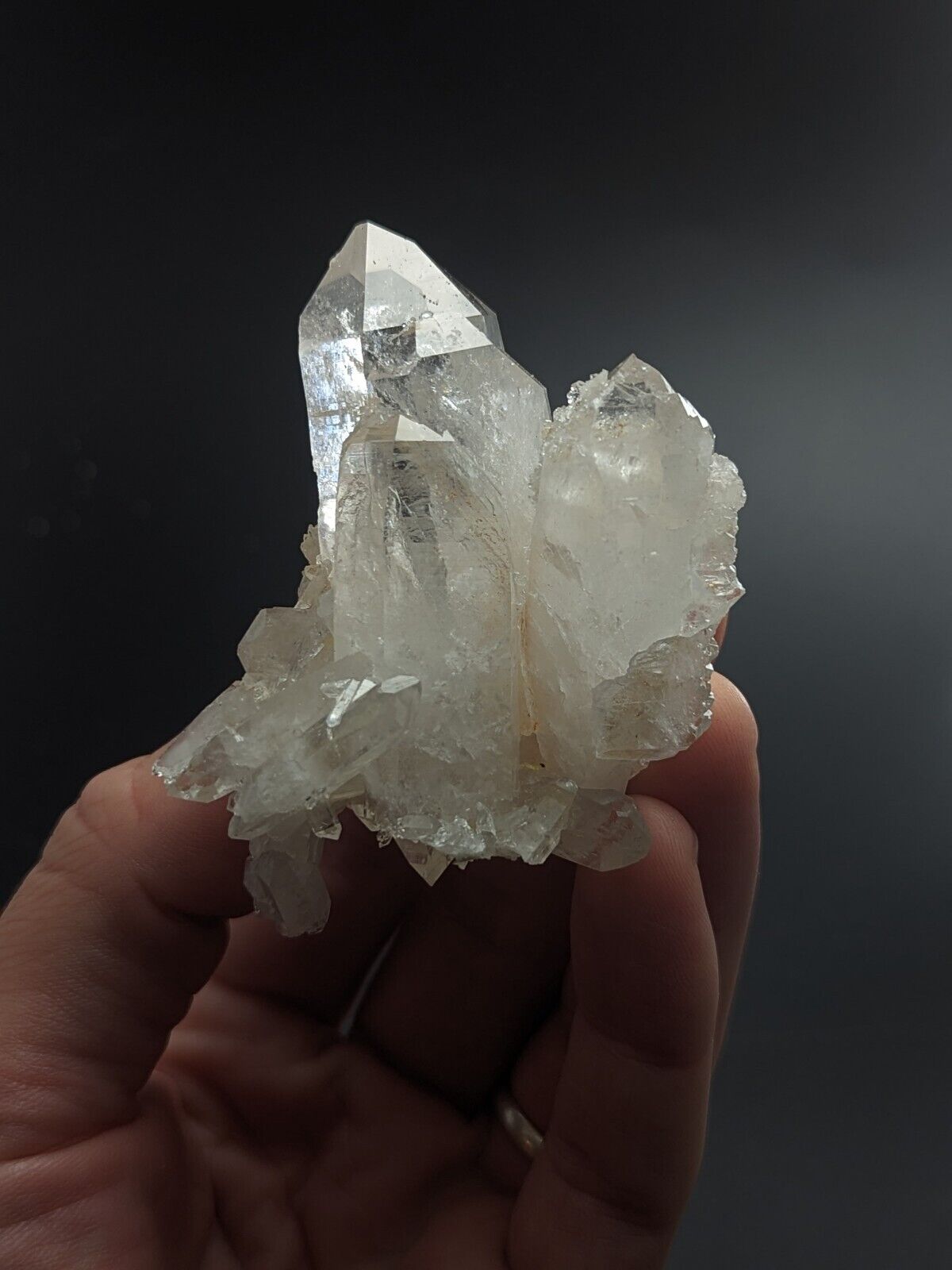 Beautiful Quartz Crystal Cluster Old Stock Garland County Arkansas ooak - Collectibles:Rocks Fossils &