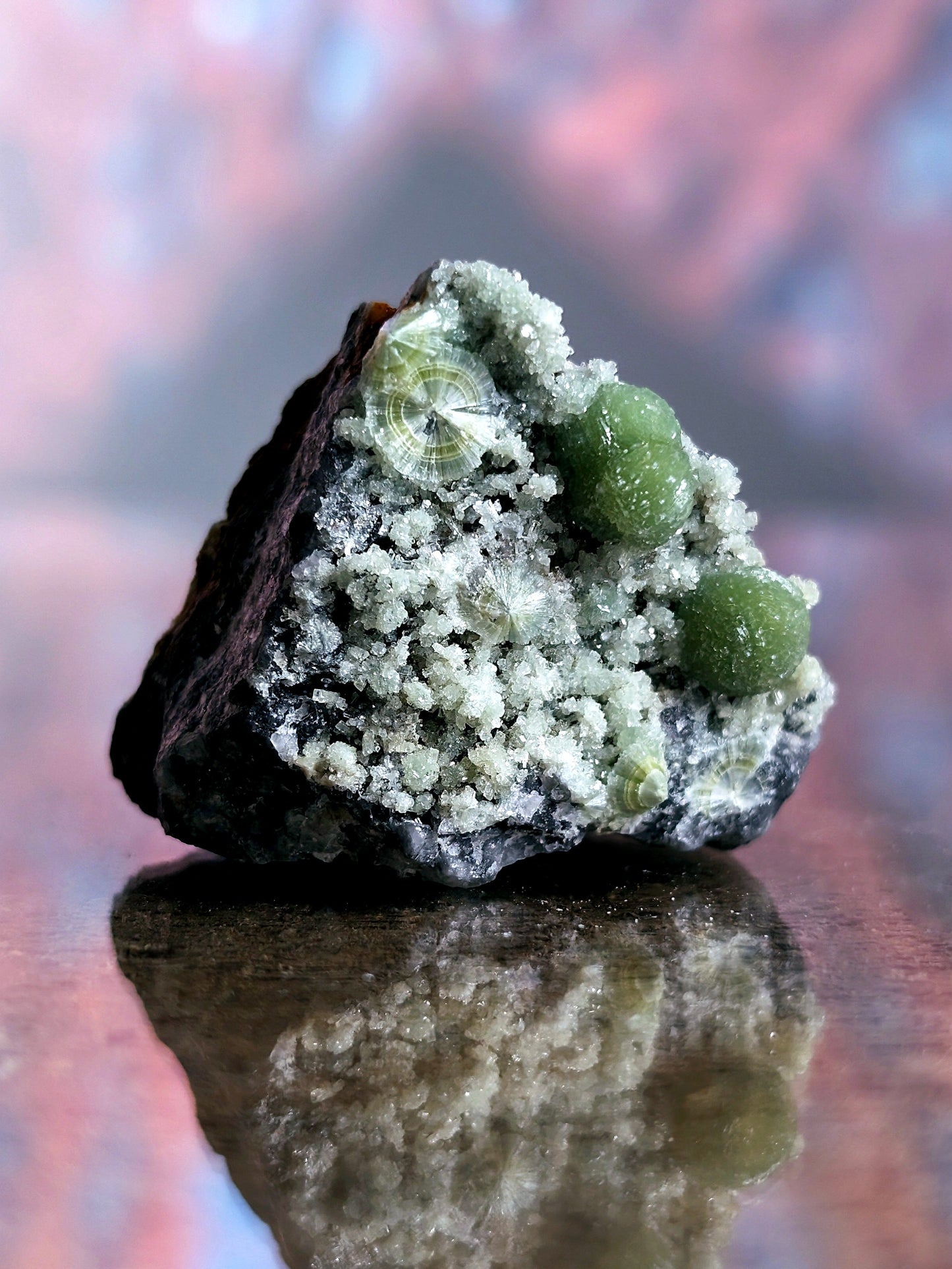 Beautiful Wavellite - Fantastic Old Stock - Mauldin Mountain Arkansas ooak - Collectibles:Rocks Fossils &