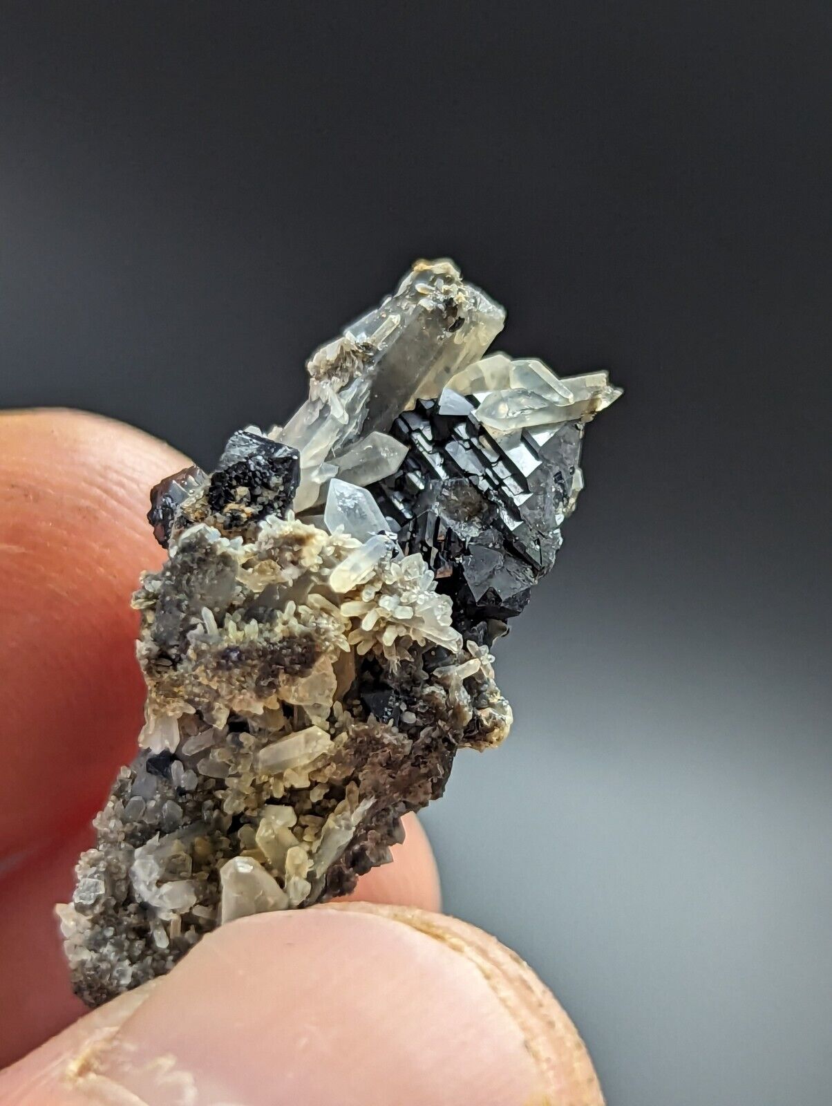 Brookite and Quartz Magnet Cove Hot Spring Co Arkansas Super Rare Old Stock - Collectibles:Rocks Fossils &