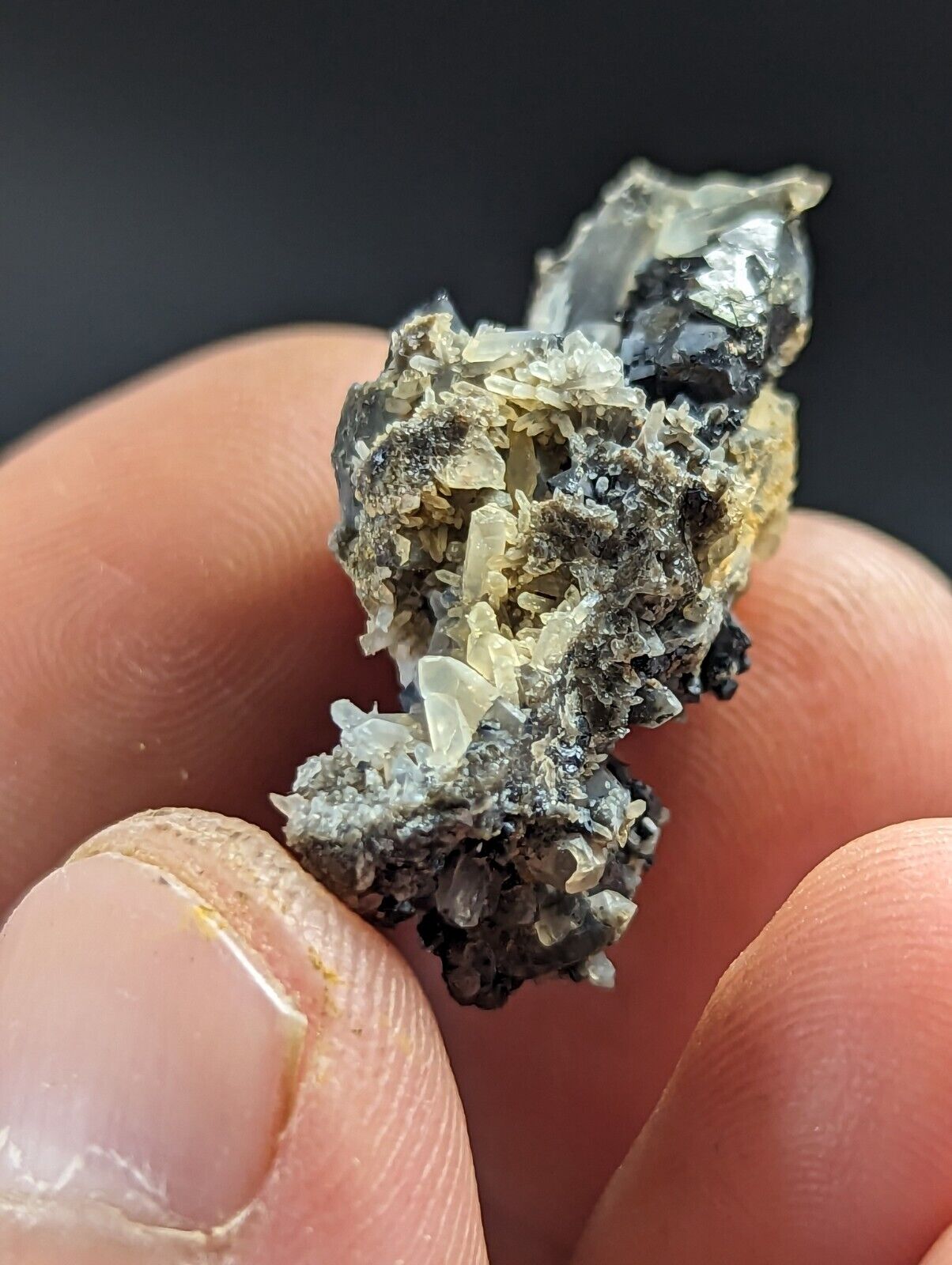 Brookite and Quartz Magnet Cove Hot Spring Co Arkansas Super Rare Old Stock - Collectibles:Rocks Fossils &