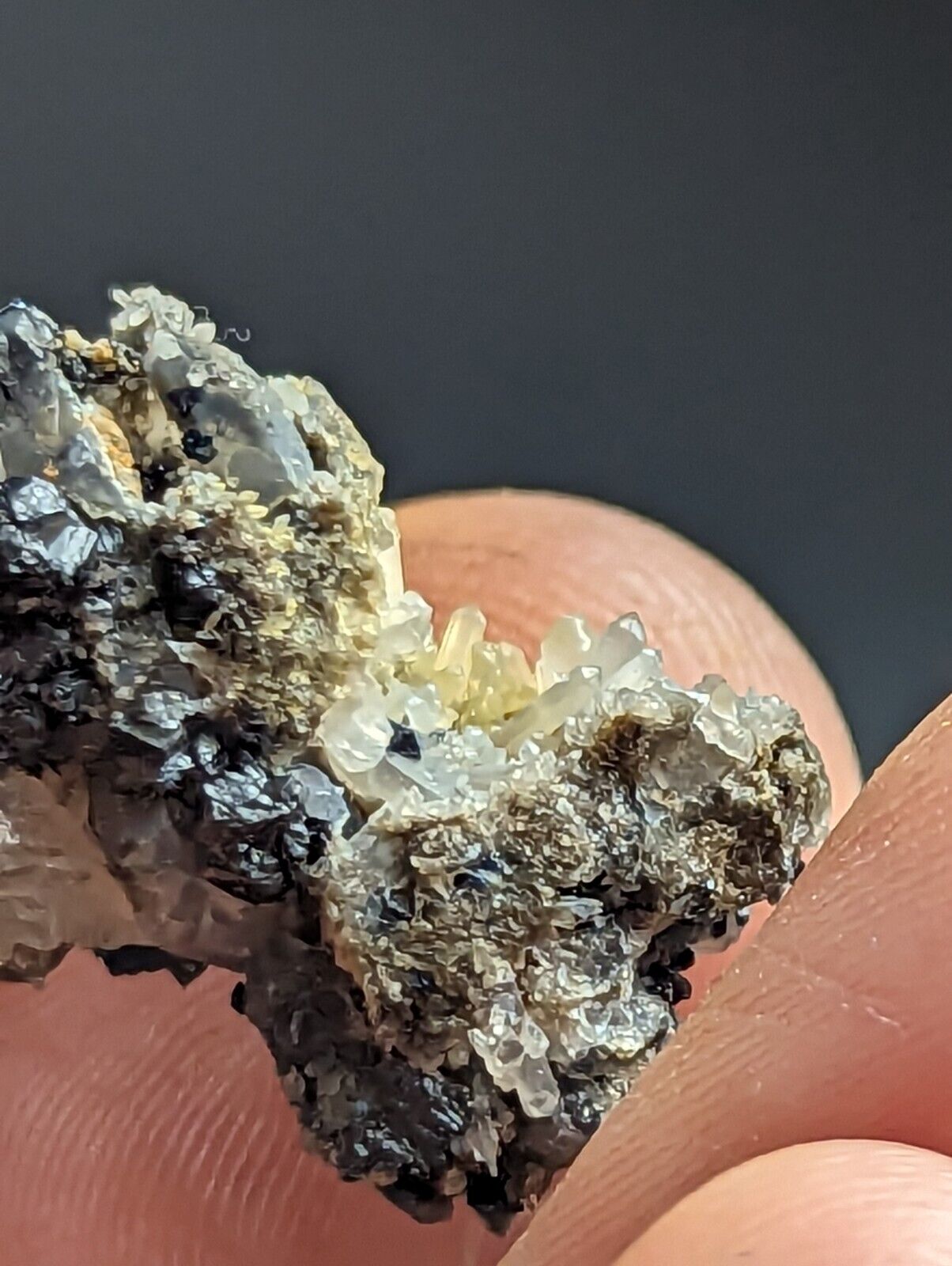 Brookite and Quartz Magnet Cove Hot Spring Co Arkansas Super Rare Old Stock - Collectibles:Rocks Fossils &