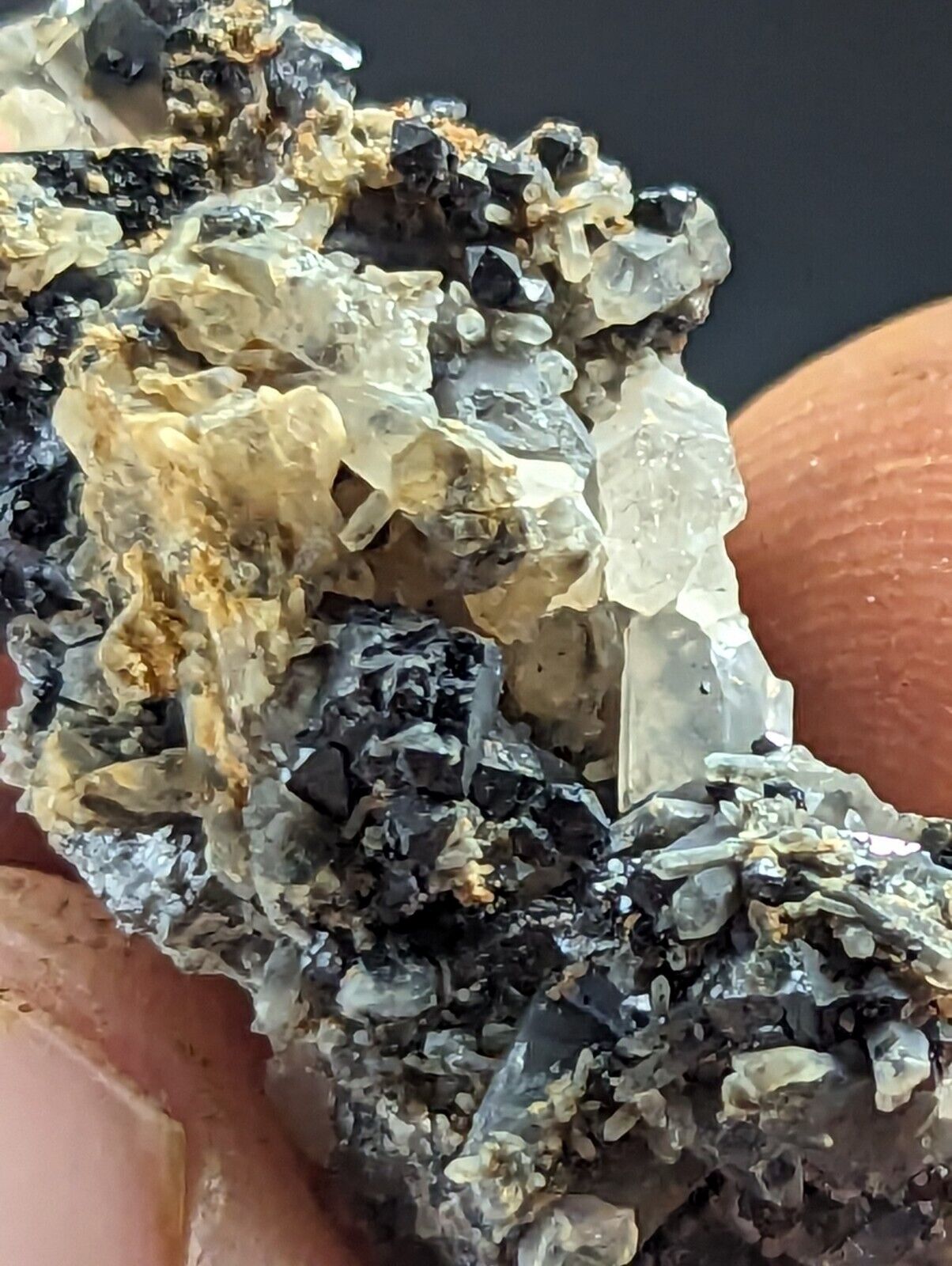 Brookite and Quartz Magnet Cove Hot Spring Co Arkansas Super Rare Old Stock - Collectibles:Rocks Fossils &