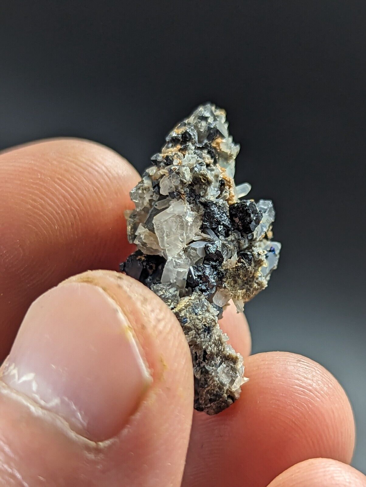 Brookite and Quartz Magnet Cove Hot Spring Co Arkansas Super Rare Old Stock - Collectibles:Rocks Fossils &