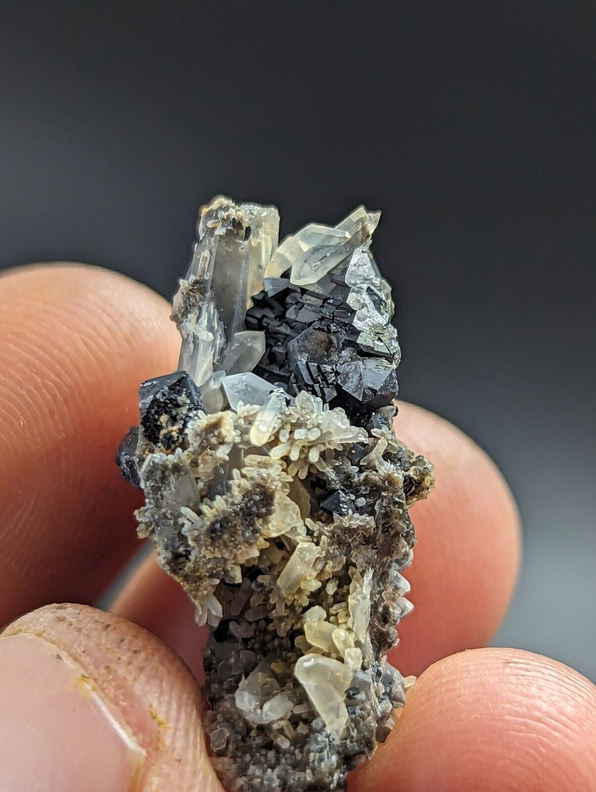 Brookite and Quartz Magnet Cove Hot Spring Co Arkansas Super Rare Old Stock - Collectibles:Rocks Fossils &