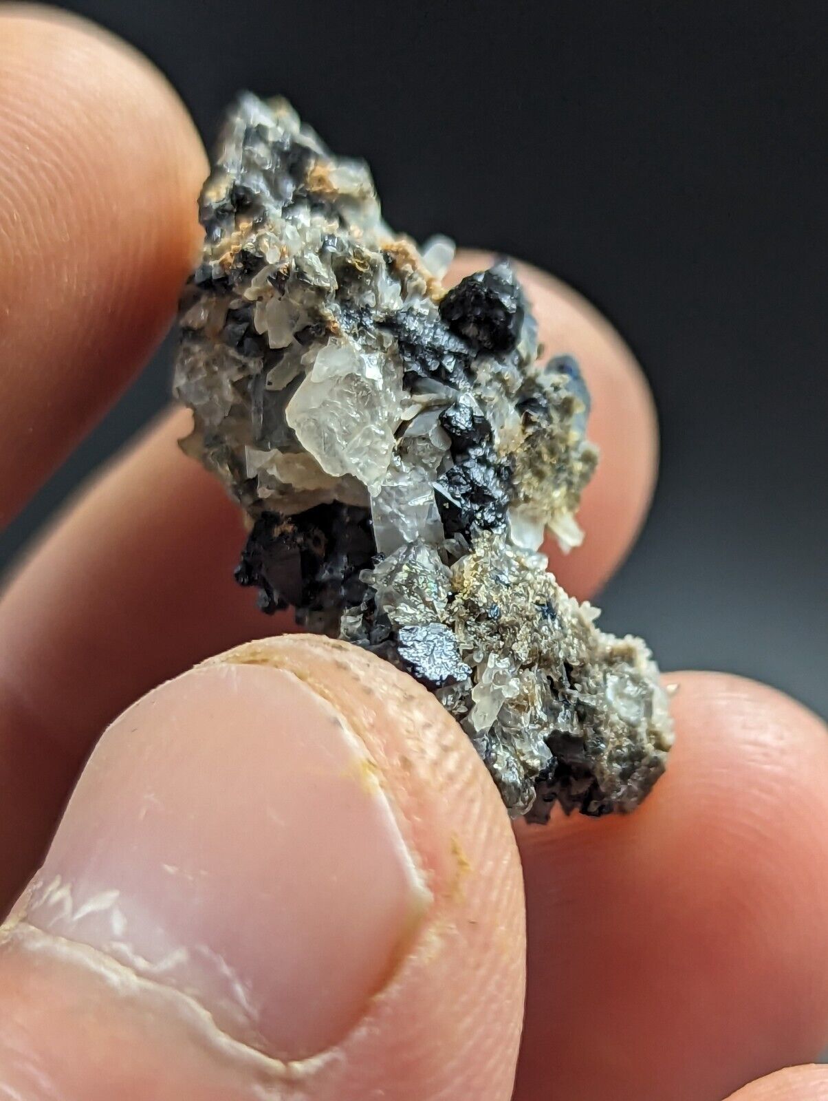 Brookite and Quartz Magnet Cove Hot Spring Co Arkansas Super Rare Old Stock - Collectibles:Rocks Fossils &