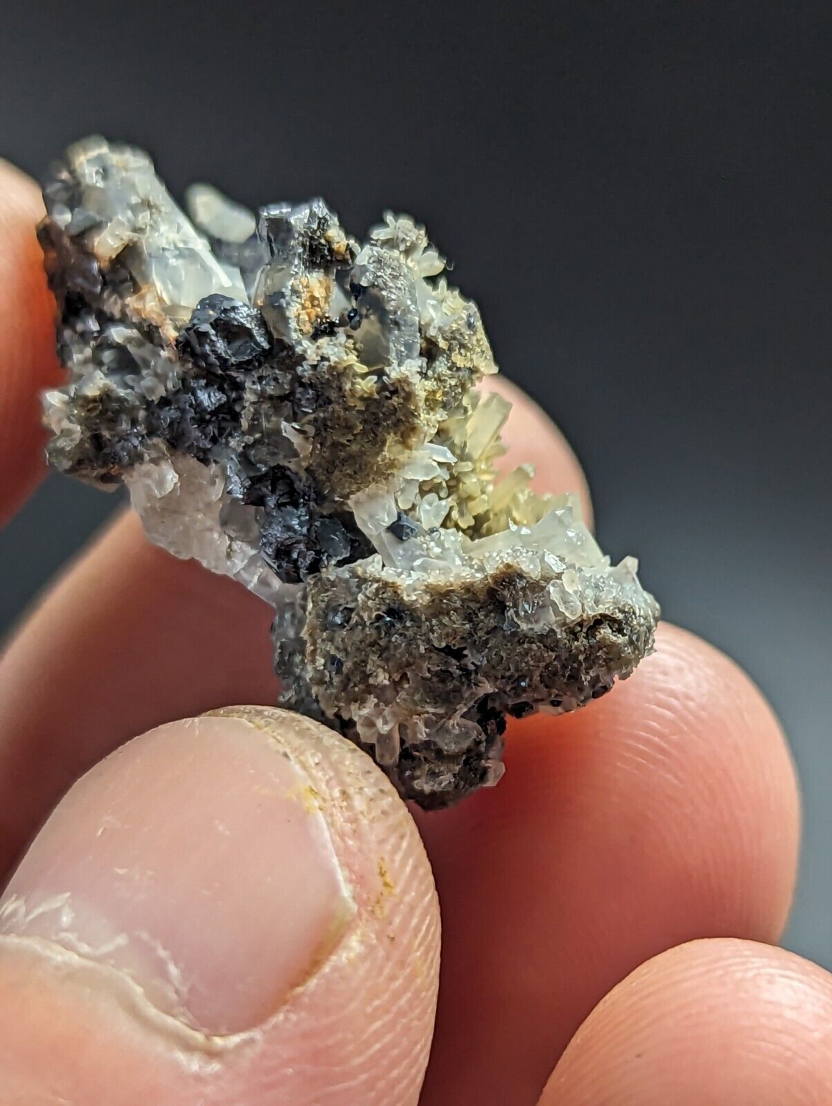 Brookite and Quartz Magnet Cove Hot Spring Co Arkansas Super Rare Old Stock - Collectibles:Rocks Fossils &