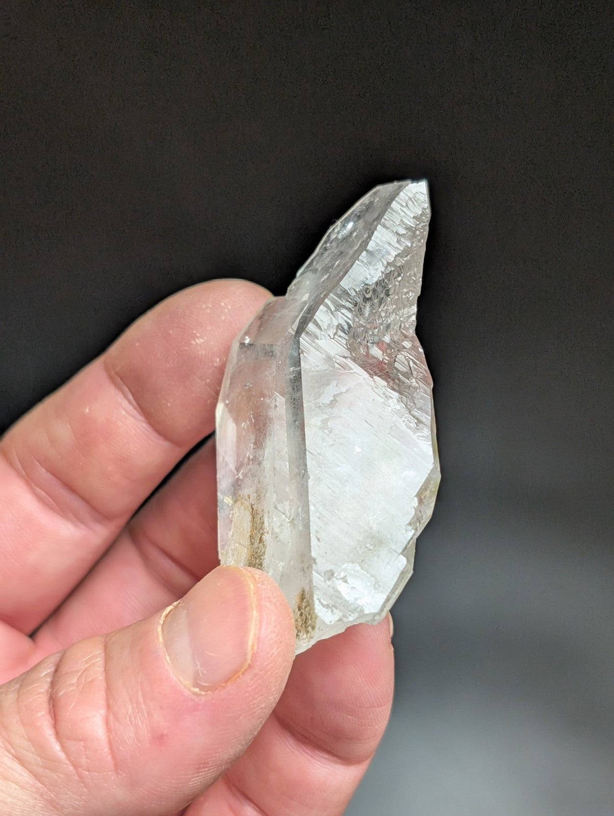 Fantastic Green Chlorite Quartz Crystal North of Willis Mine Paron Arkansas - Collectibles:Rocks Fossils &