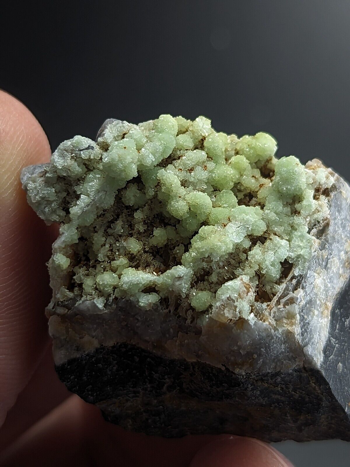 FluorWavellite - Rare! Intermixed With SiO2- Mauldin Mountain Arkansas ooak - Collectibles:Rocks Fossils &