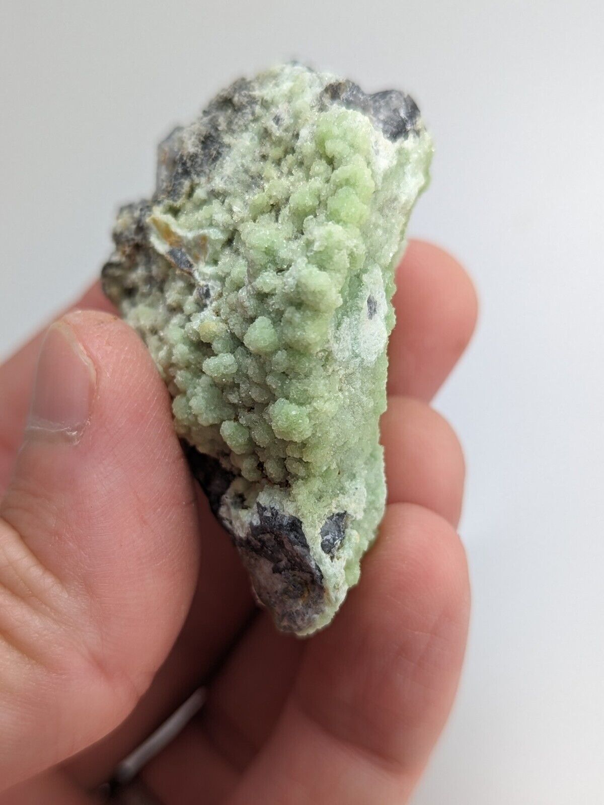 FluorWavellite - Rare! Intermixed With SiO2- Mauldin Mountain Arkansas ooak - Collectibles:Rocks Fossils &