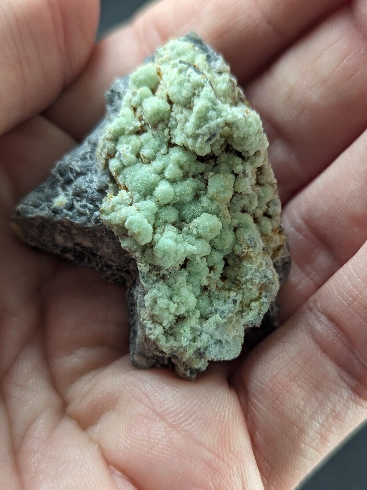 FluorWavellite - Rare! Intermixed With SiO2- Mauldin Mountain Arkansas ooak - Collectibles:Rocks Fossils &