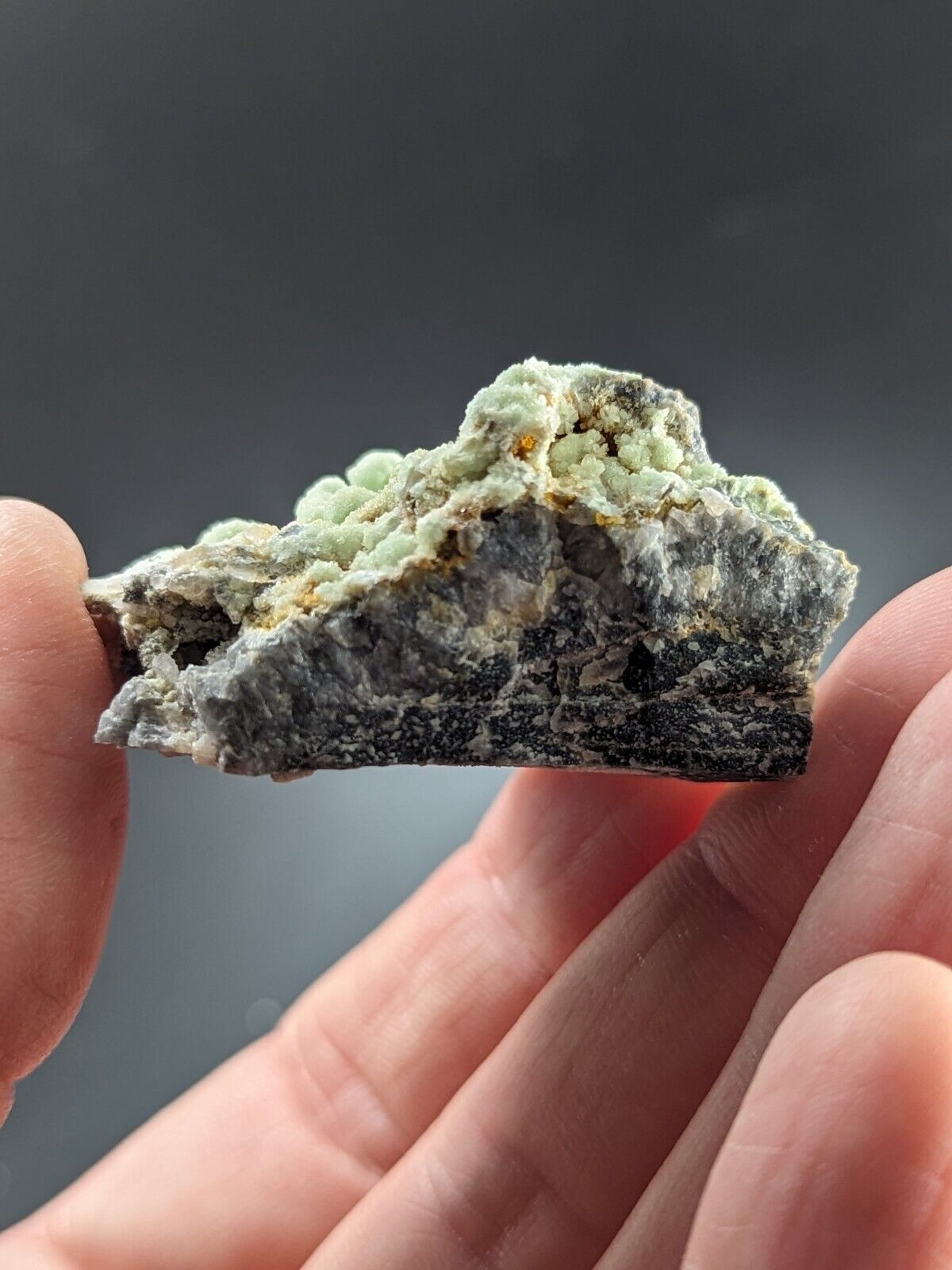 FluorWavellite - Rare! Intermixed With SiO2- Mauldin Mountain Arkansas ooak - Collectibles:Rocks Fossils &