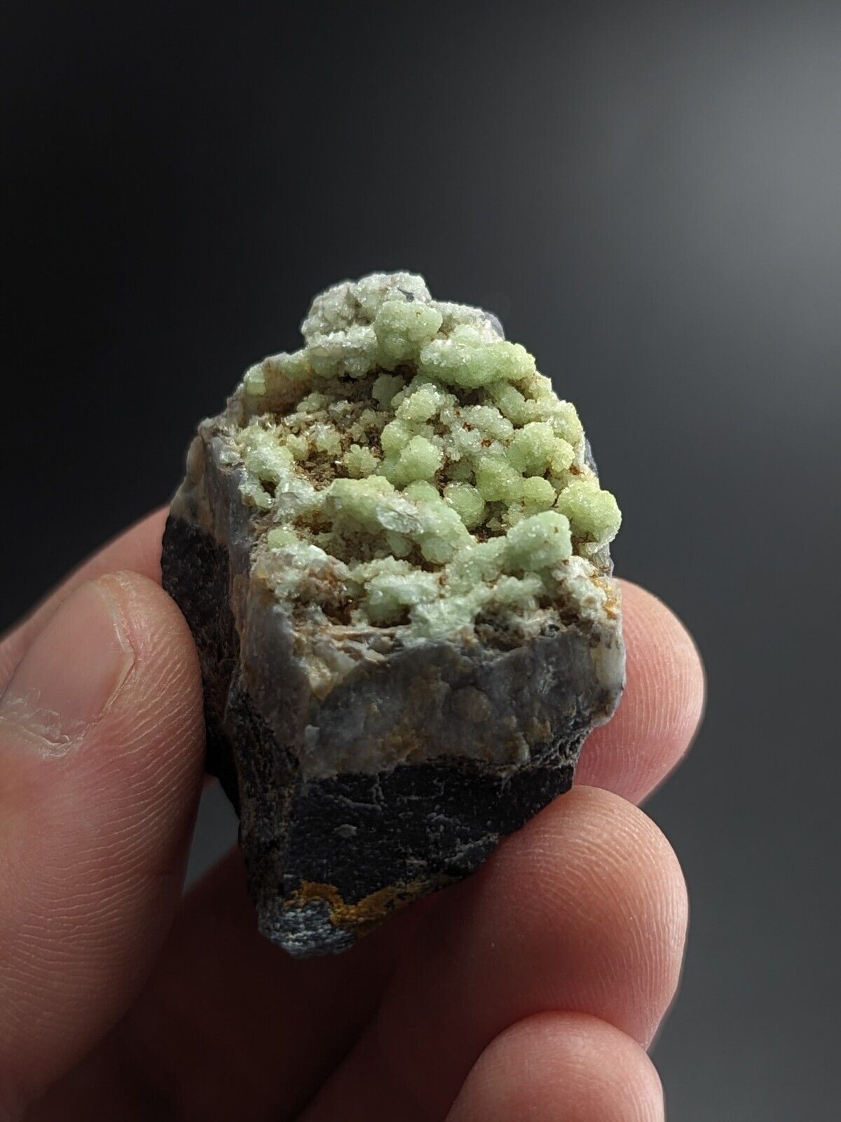 FluorWavellite - Rare! Intermixed With SiO2- Mauldin Mountain Arkansas ooak - Collectibles:Rocks Fossils &