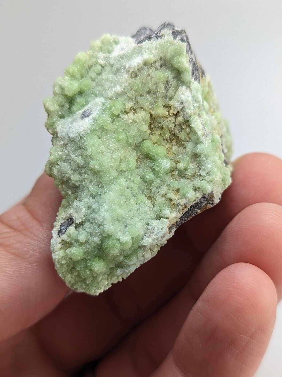 FluorWavellite - Rare! Intermixed With SiO2- Mauldin Mountain Arkansas ooak - Collectibles:Rocks Fossils &