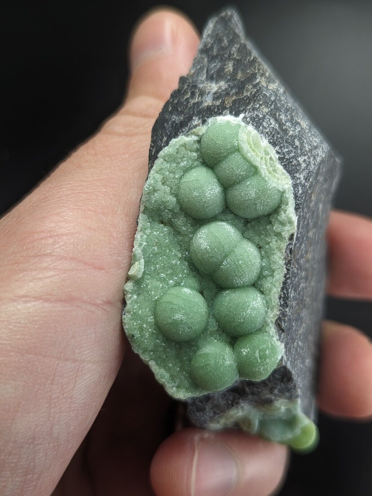 Green Wavellite - Fantastic Old Stock - Mauldin Mountain Arkansas ooak - Collectibles:Rocks Fossils & Minerals:Crystals