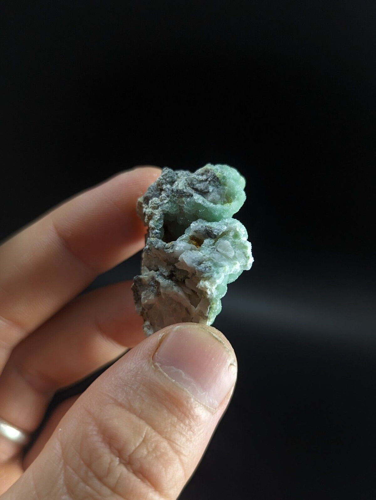 Green Wavellite - Fantastic Old Stock - Mauldin Mountain Arkansas ooak - Collectibles:Rocks Fossils & Minerals:Crystals