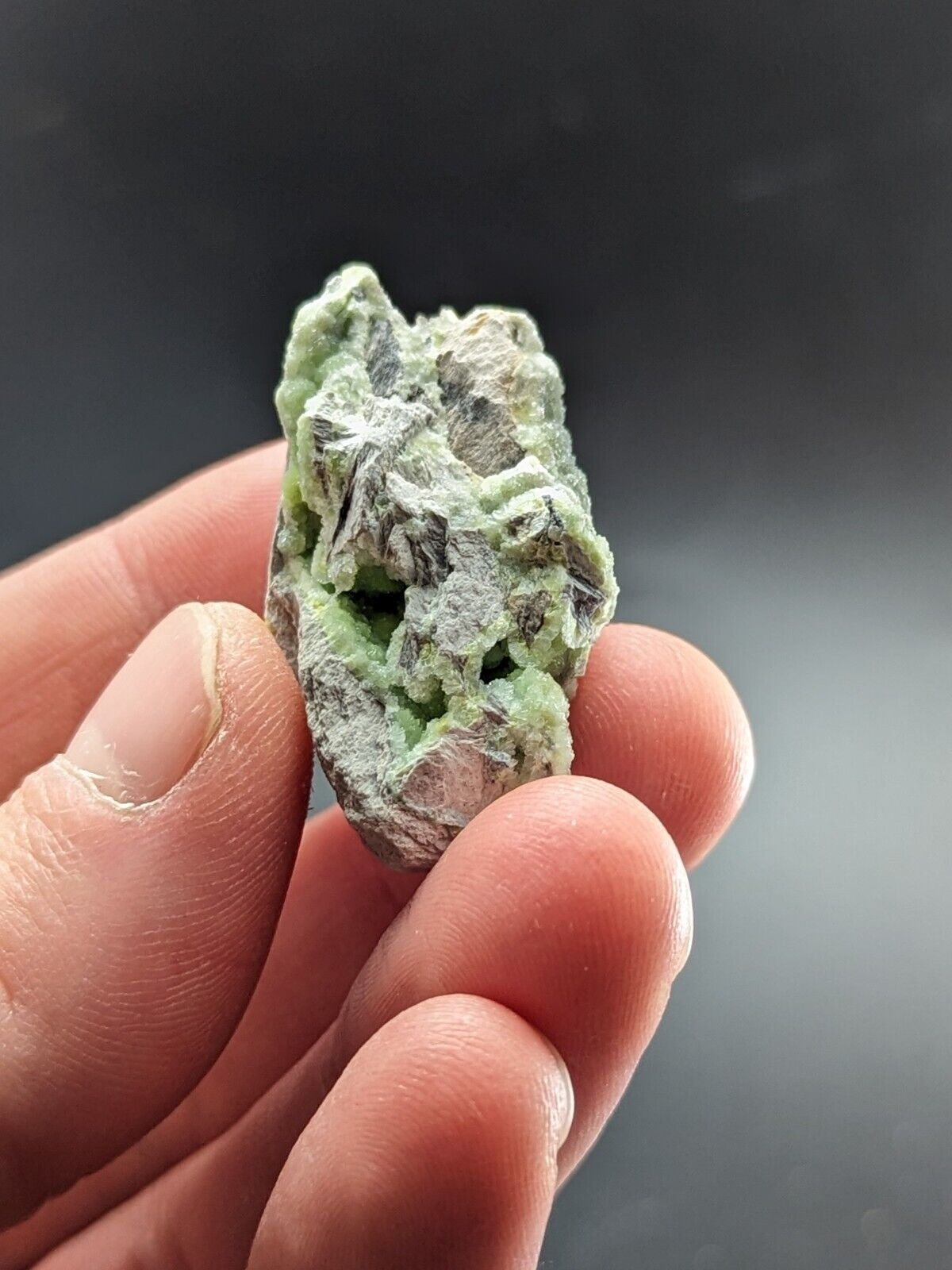 Green Wavellite - Fantastic Old Stock - Mauldin Mountain Arkansas ooak - Collectibles:Rocks Fossils & Minerals:Crystals