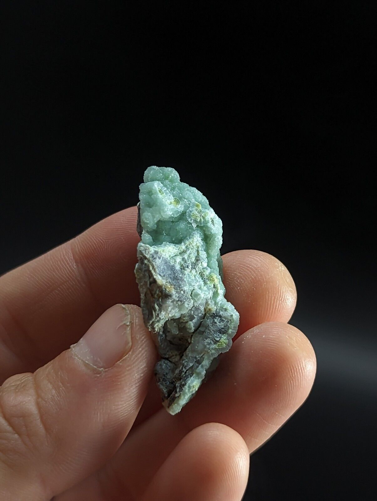 Green Wavellite - Fantastic Old Stock - Mauldin Mountain Arkansas ooak - Collectibles:Rocks Fossils & Minerals:Crystals