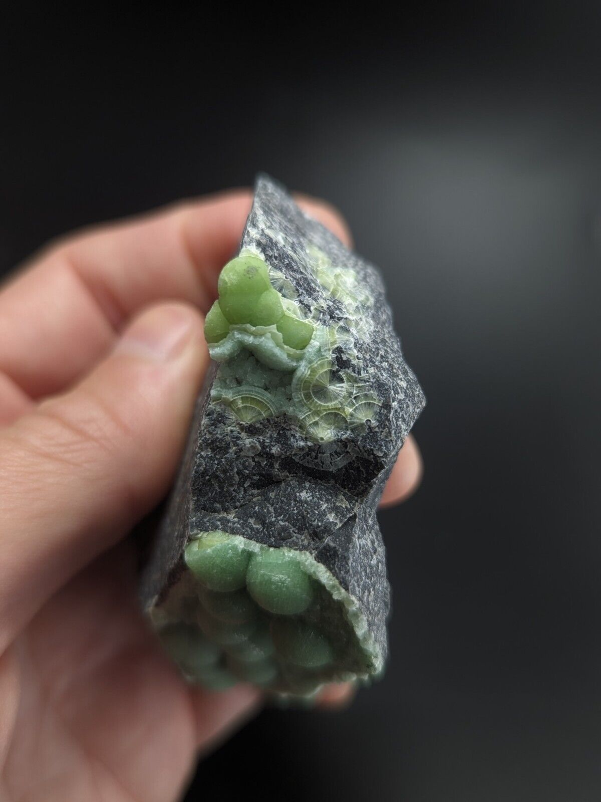 Green Wavellite - Fantastic Old Stock - Mauldin Mountain Arkansas ooak - Collectibles:Rocks Fossils & Minerals:Crystals