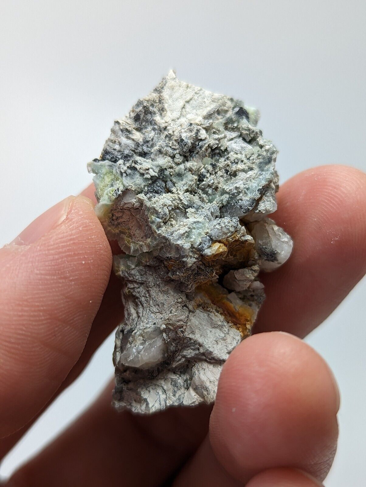 Green Wavellite - Fantastic specimen - Mauldin Mountain Arkansas - Collectibles:Rocks Fossils & Minerals:Crystals
