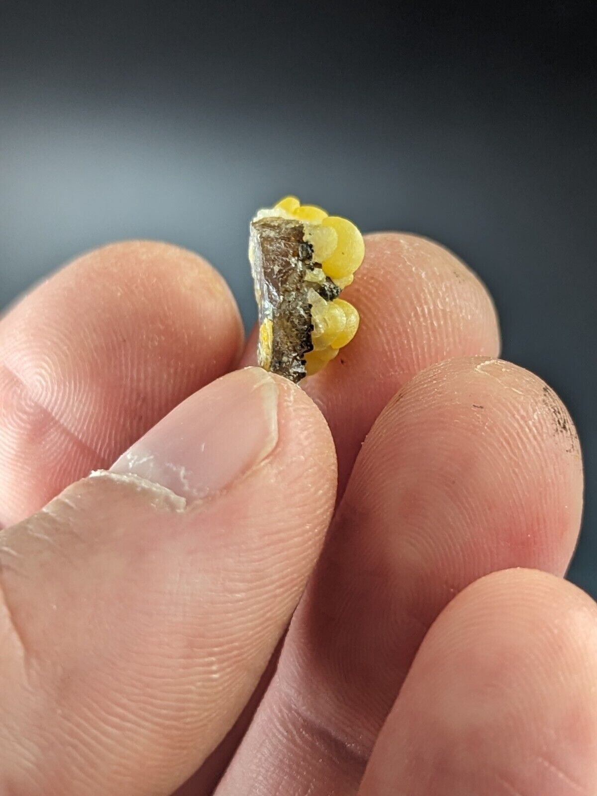 Greenockite included Smithsonite on Sphalerite + Quartz marion county arkansas - Collectibles:Rocks Fossils &