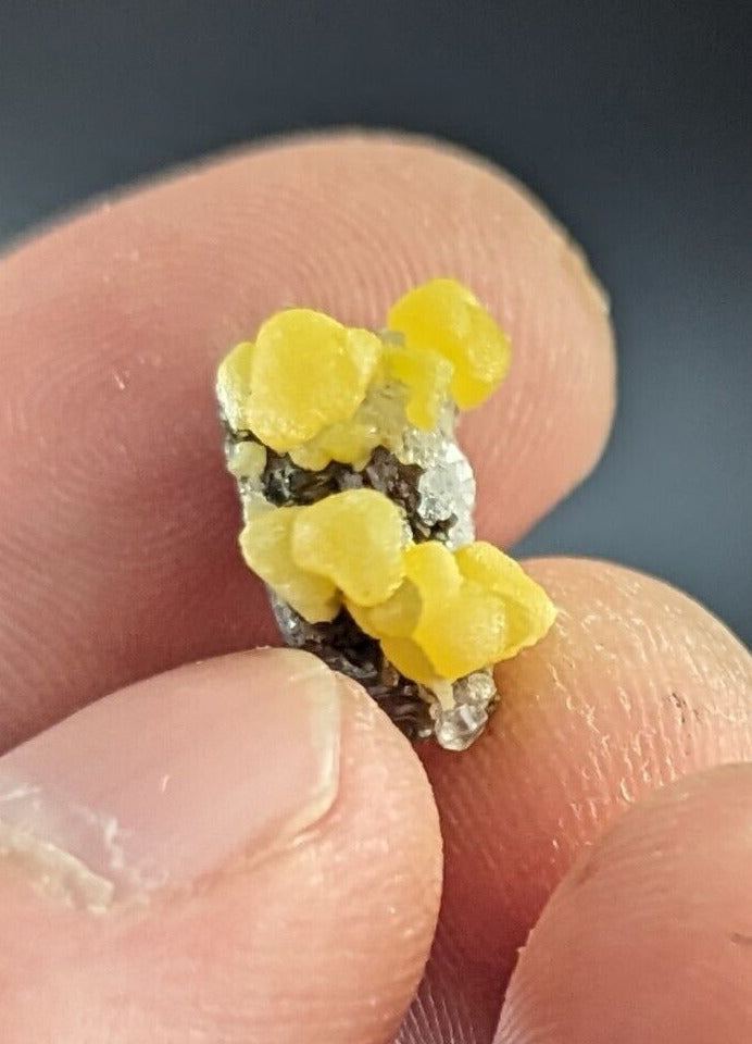 Greenockite included Smithsonite on Sphalerite + Quartz marion county arkansas - Collectibles:Rocks Fossils &