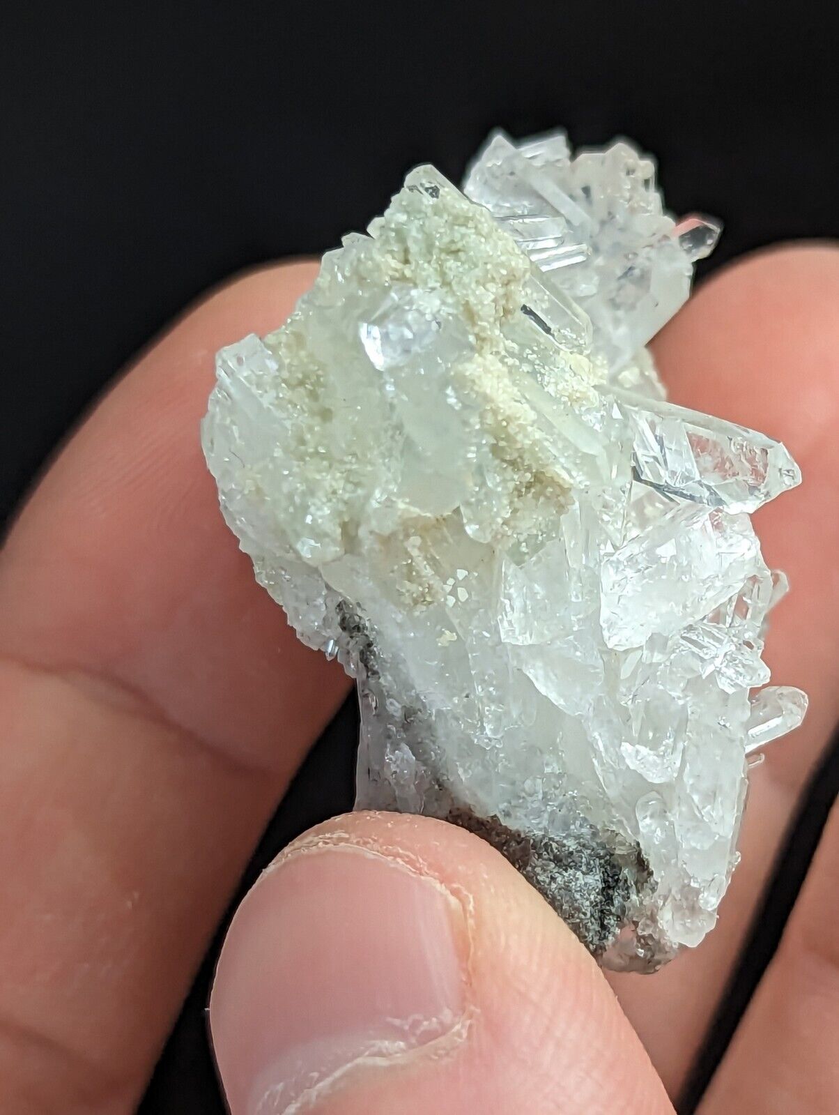 Jeffrey Quarry Quartz Crystal + Cookeite Ultra Rare Arkansas Old Stock - Collectibles:Rocks Fossils & Minerals:Crystals