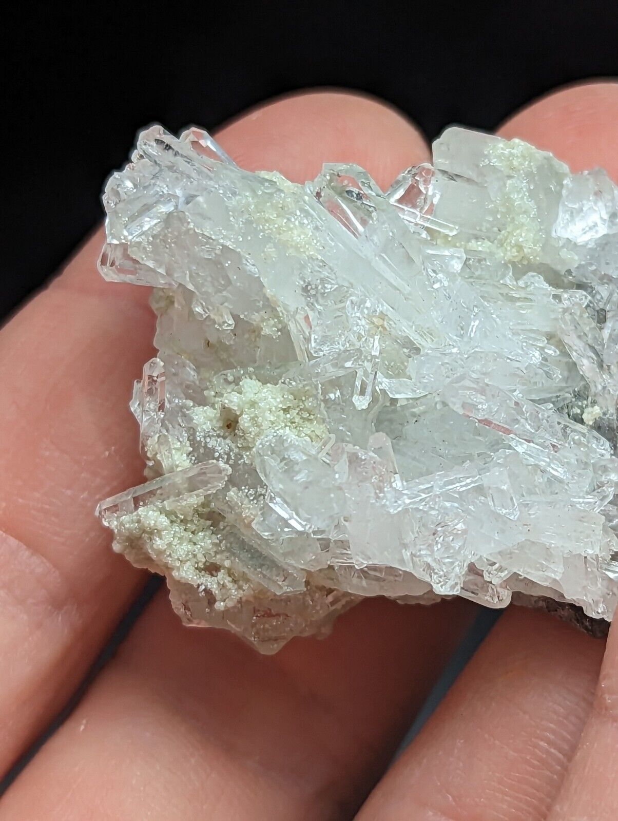 Jeffrey Quarry Quartz Crystal + Cookeite Ultra Rare Arkansas Old Stock - Collectibles:Rocks Fossils & Minerals:Crystals