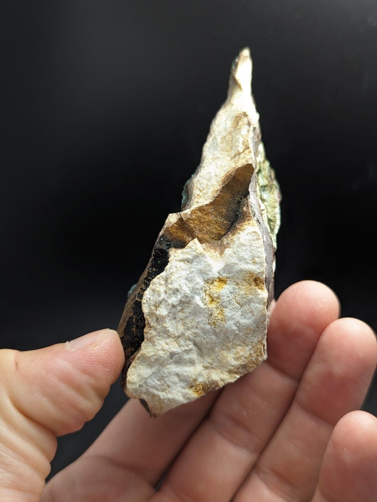 Kidwellite Dufrenite Beraunite etc (VERY RARE 3 Oaks Gap Polk Co. Arkansas) - Collectibles:Rocks Fossils &