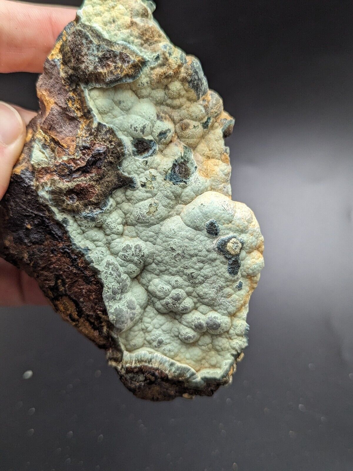 Kidwellite Dufrenite Beraunite etc (VERY RARE 3 Oaks Gap Polk Co. Arkansas) - Collectibles:Rocks Fossils &