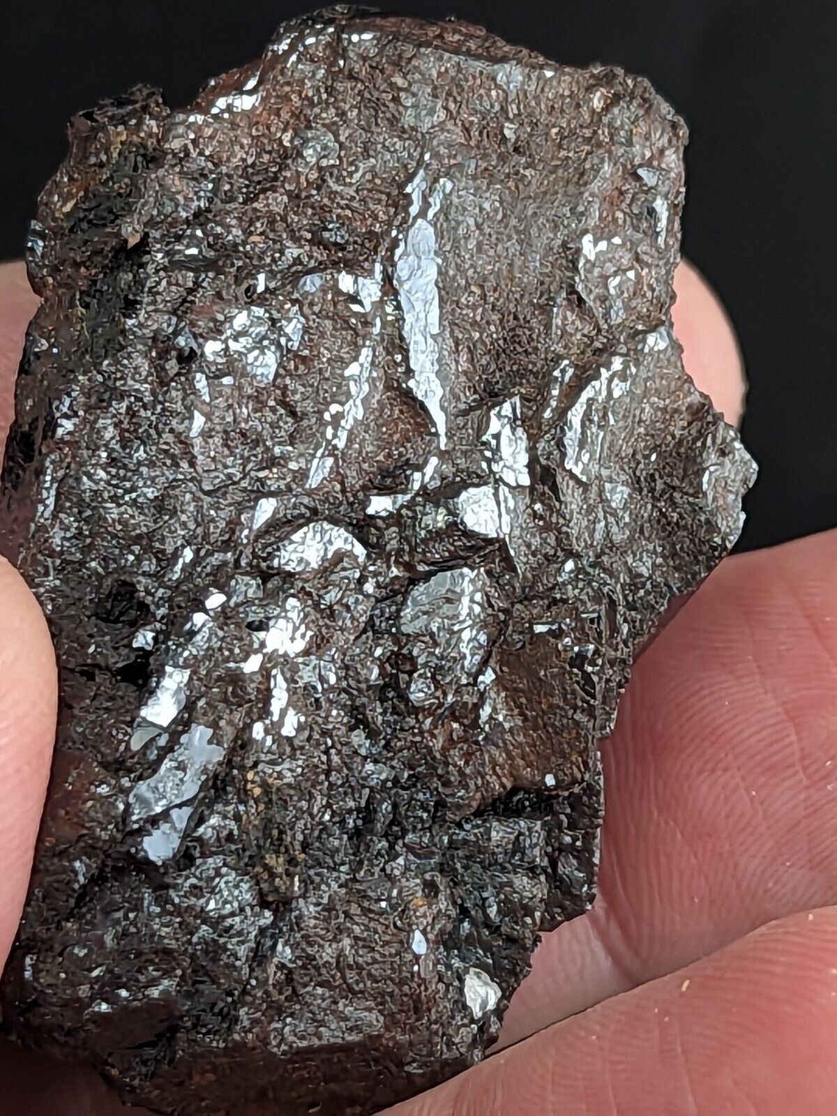 Large A + Unique Rutile Crystal - Graves Mountain Lincolnton Georgia old stock - Collectibles:Rocks Fossils &