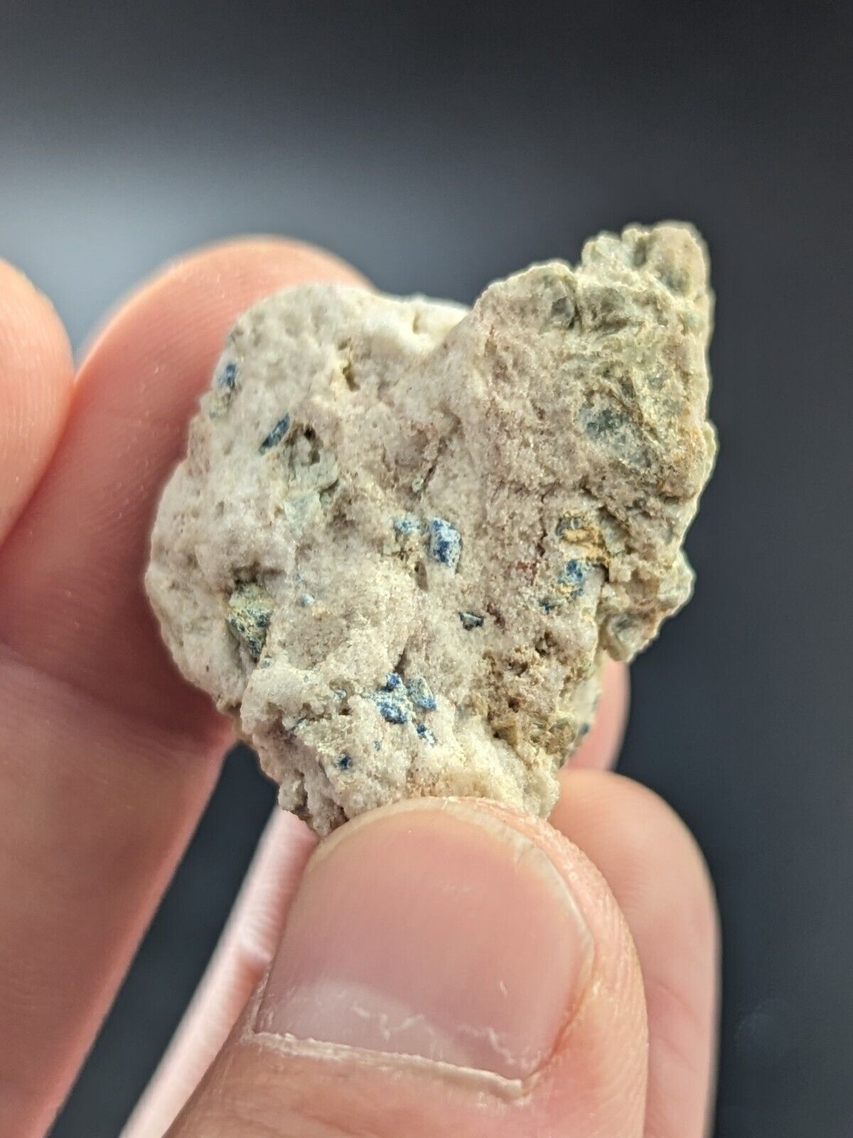 Lazulite Old Stock Graves Mountain Georgia USA - Collectibles:Rocks Fossils & Minerals:Crystals Mineral