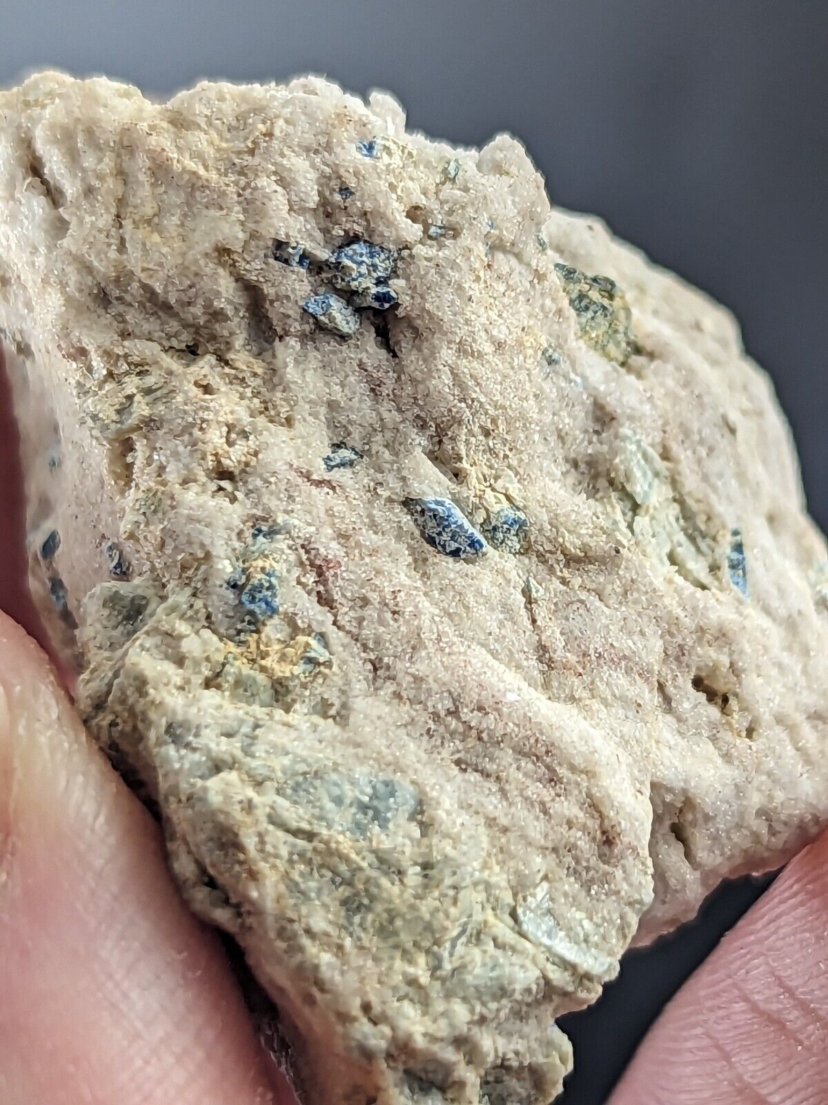 Lazulite Old Stock Graves Mountain Georgia USA - Collectibles:Rocks Fossils & Minerals:Crystals Mineral