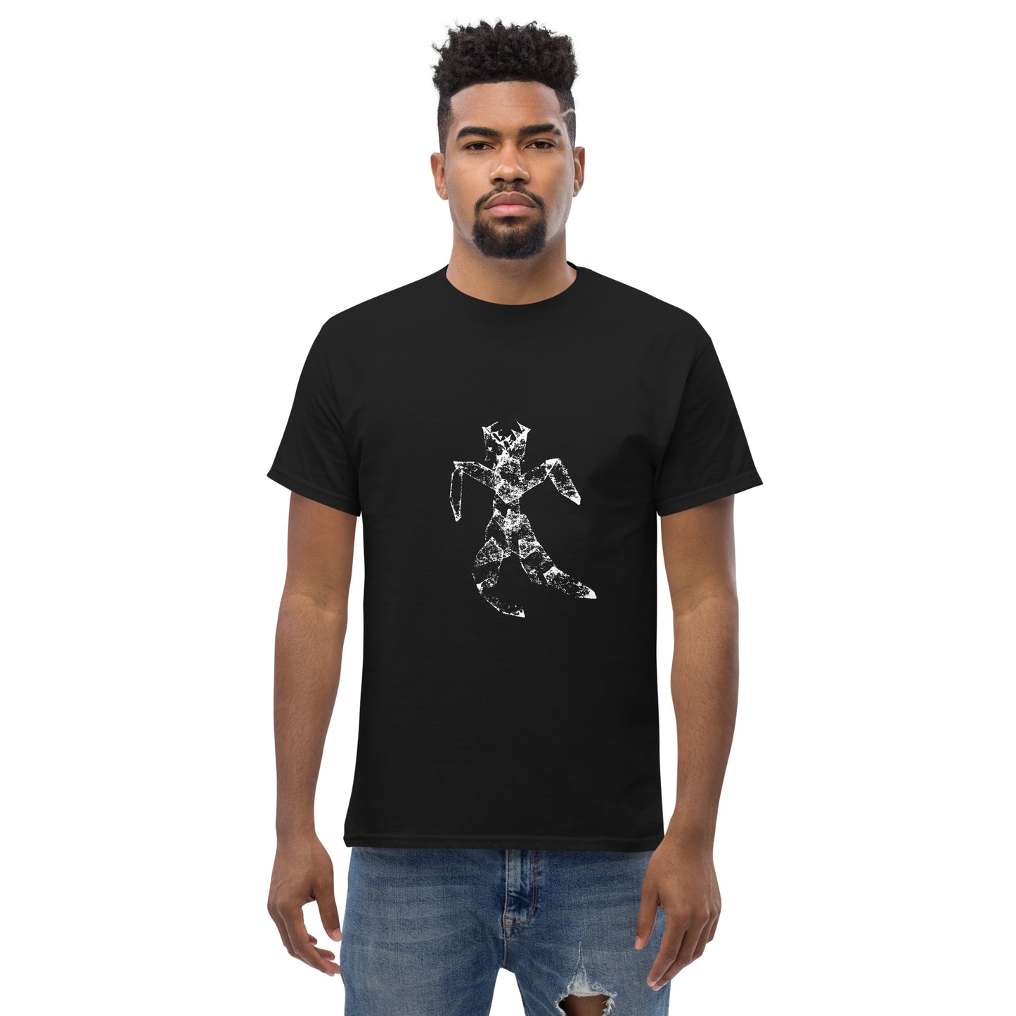 Crystal Creature #3 Tee (White Ink), unisex/mens/womens - Arkansas Minerals