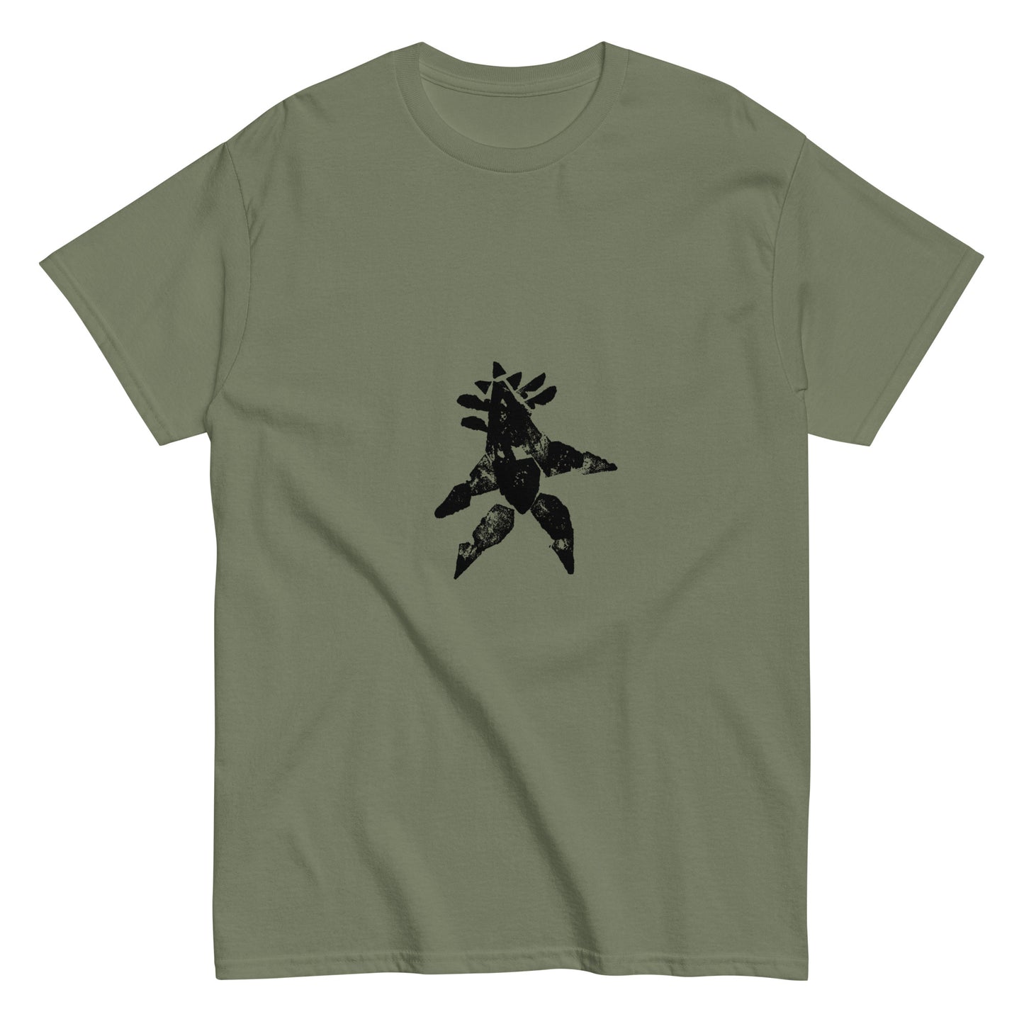 Crystal Creature #8 Tee (Black Ink), unisex/mens/womens - Arkansas Minerals