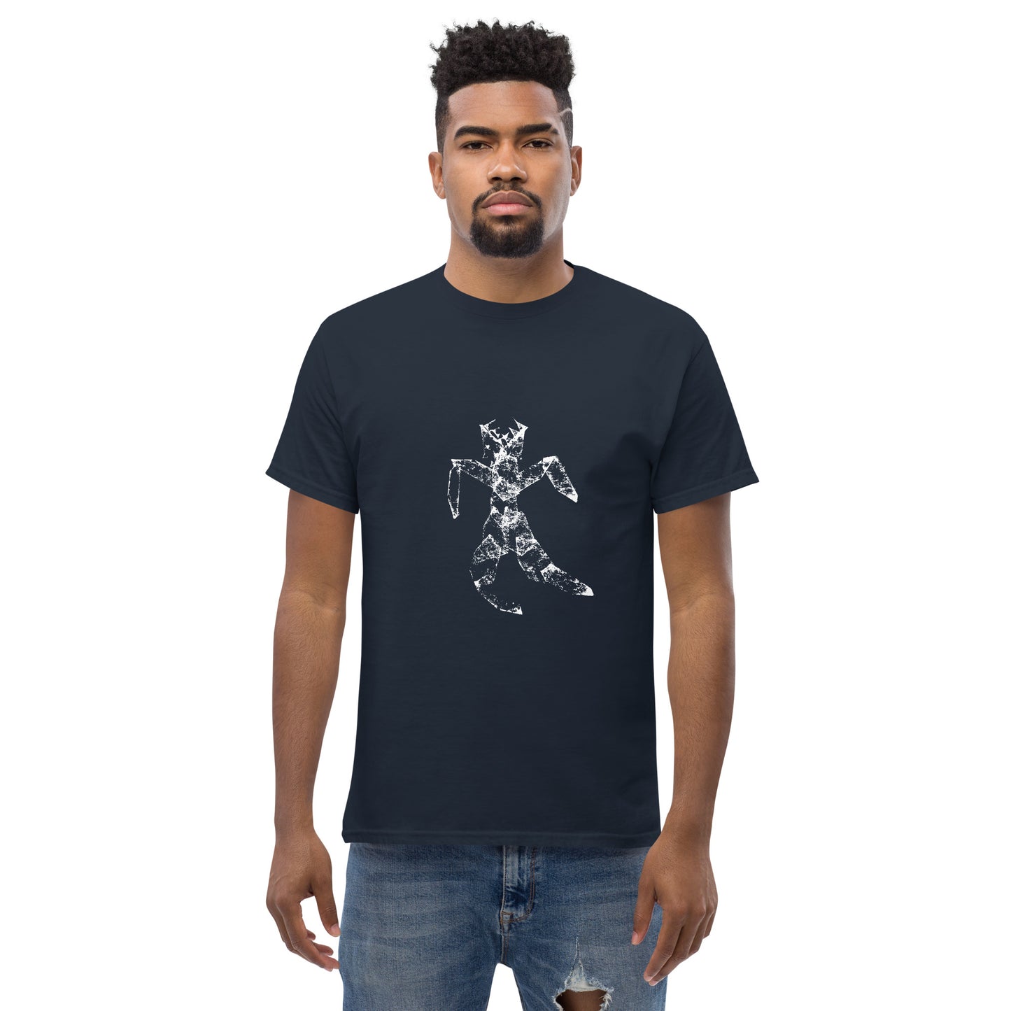 Crystal Creature #3 Tee (White Ink), unisex/mens/womens - Arkansas Minerals