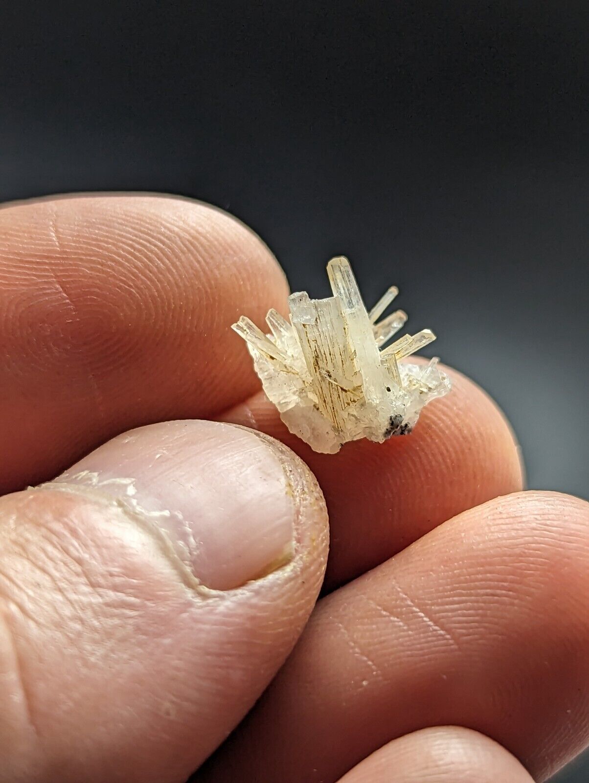 Natrolite - 3M Quarry Little Rock Arkansas RARE old stock - Collectibles:Rocks Fossils & Minerals:Crystals Mineral