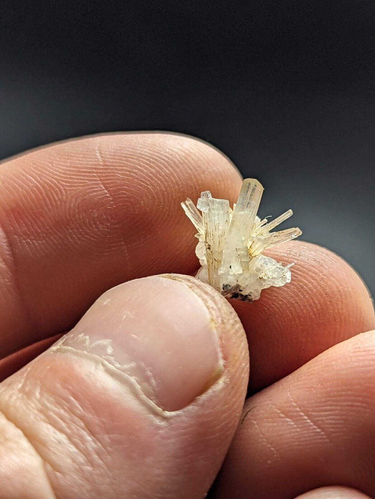 Natrolite - 3M Quarry Little Rock Arkansas RARE old stock - Collectibles:Rocks Fossils & Minerals:Crystals Mineral