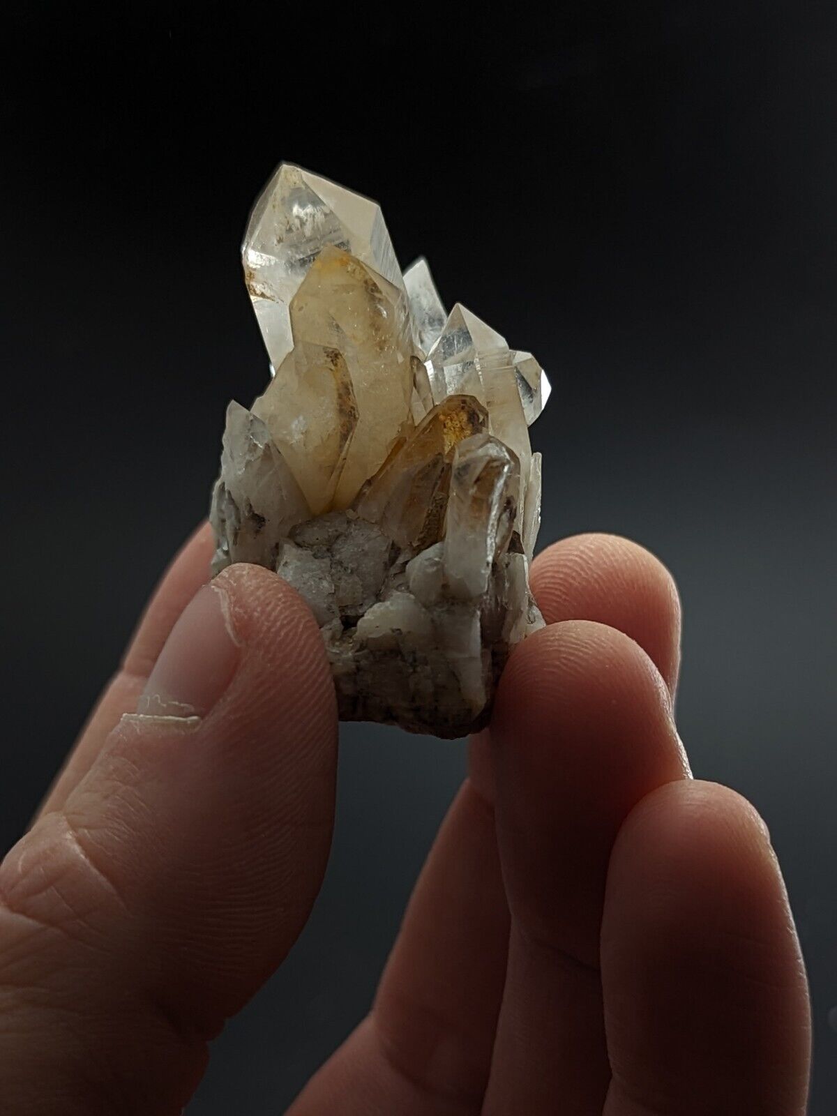 Old Stock Quartz Crystal Cluster - Saline County Arkansas ooak - Collectibles:Rocks Fossils & Minerals:Crystals Mineral