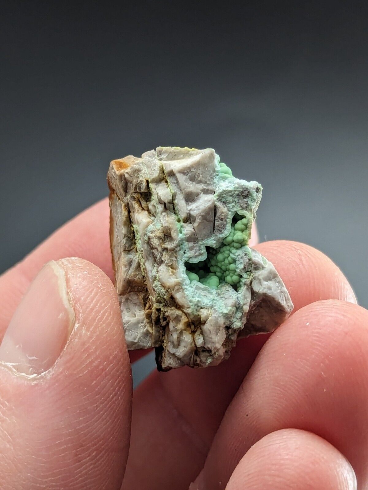 Planerite Mauldin Mountain Montgomery Co. Arkansas USA (Old Stock) ex Delinde - Collectibles:Rocks Fossils &